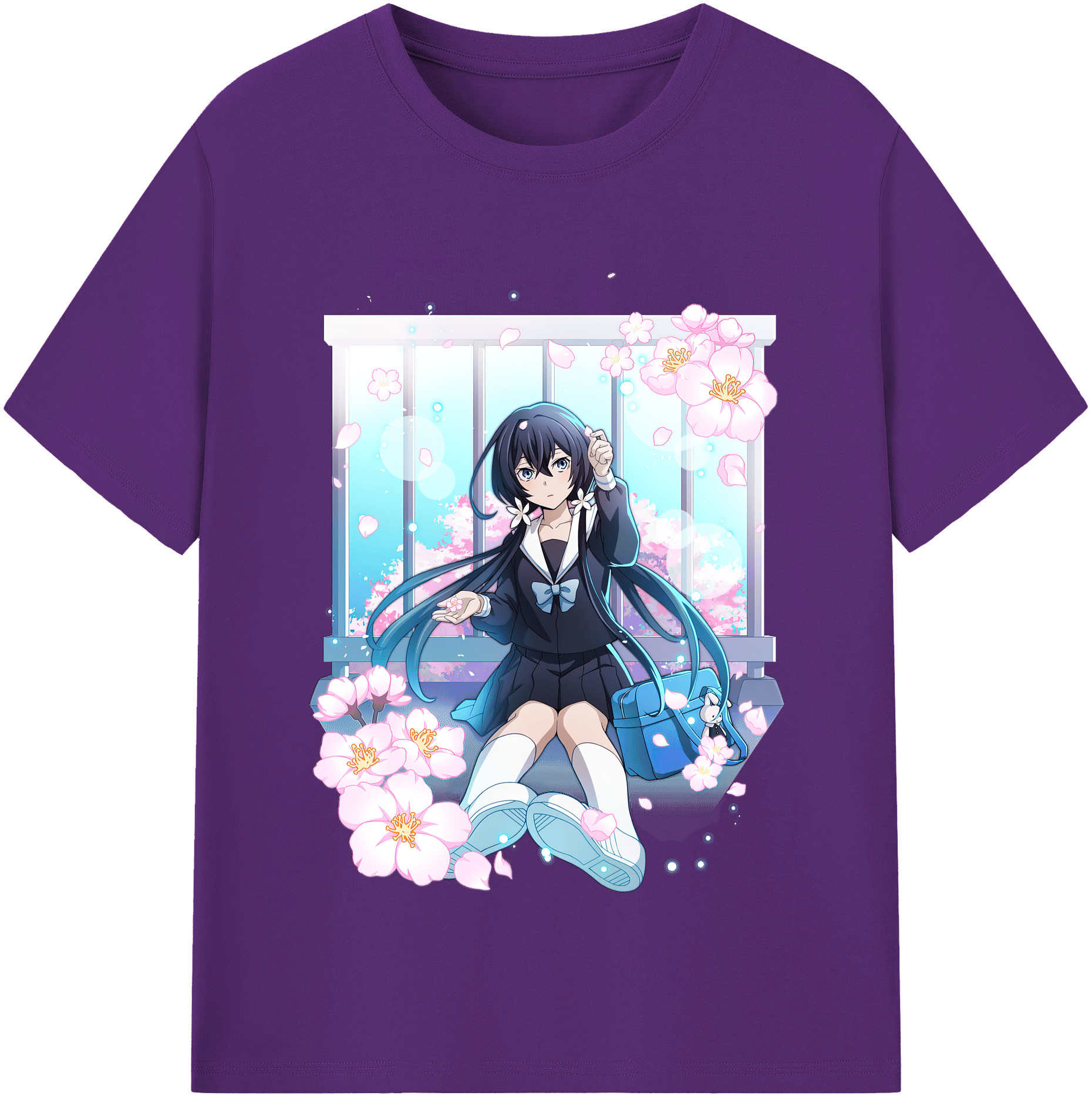 （画像用） 文豪ストレイドッグス Bungo Stray Dogs 綿100％半袖Tシャツ（フロントプリント）