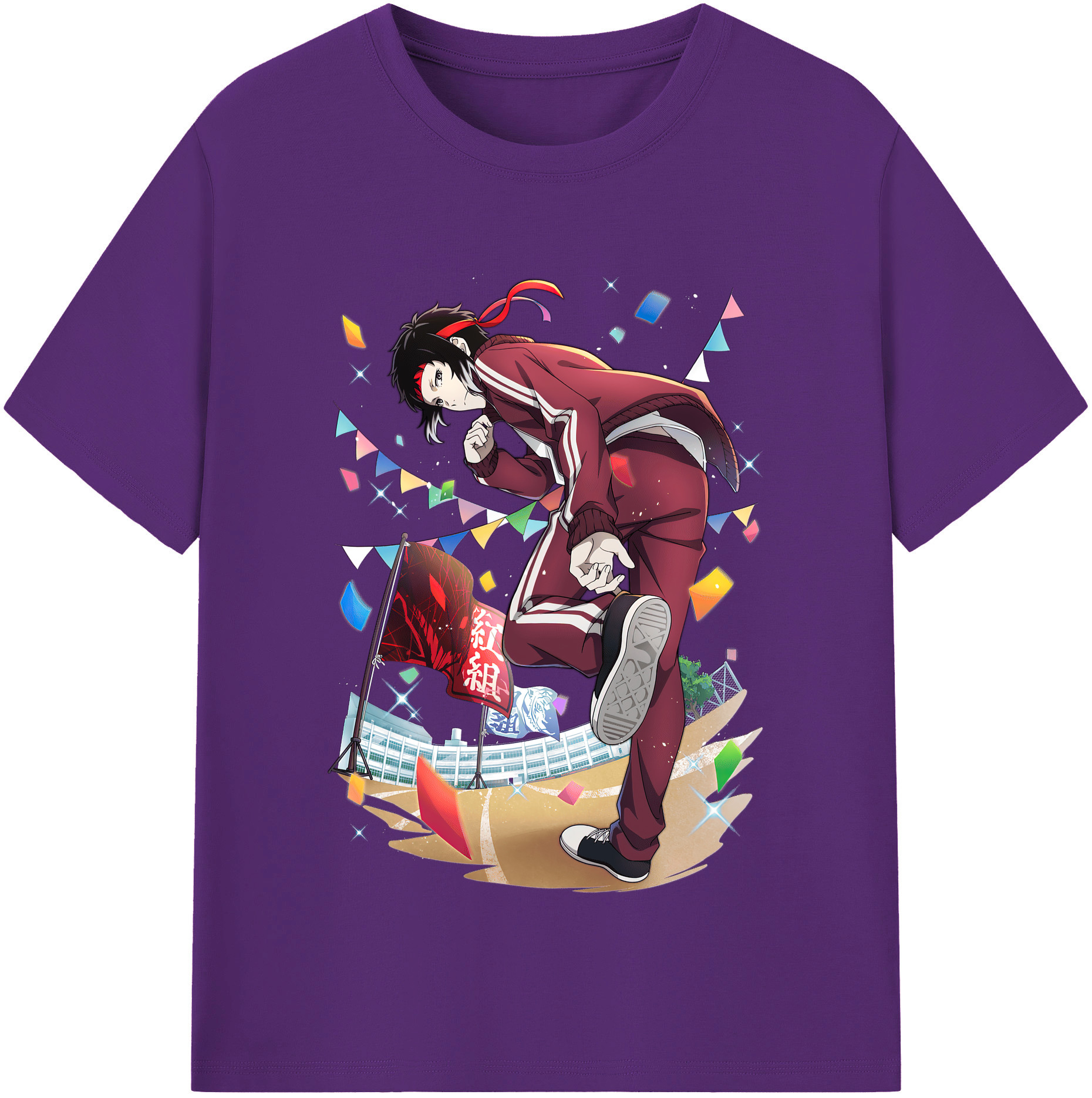 （画像用） 文豪ストレイドッグス Bungo Stray Dogs 綿100％半袖Tシャツ（フロントプリント）