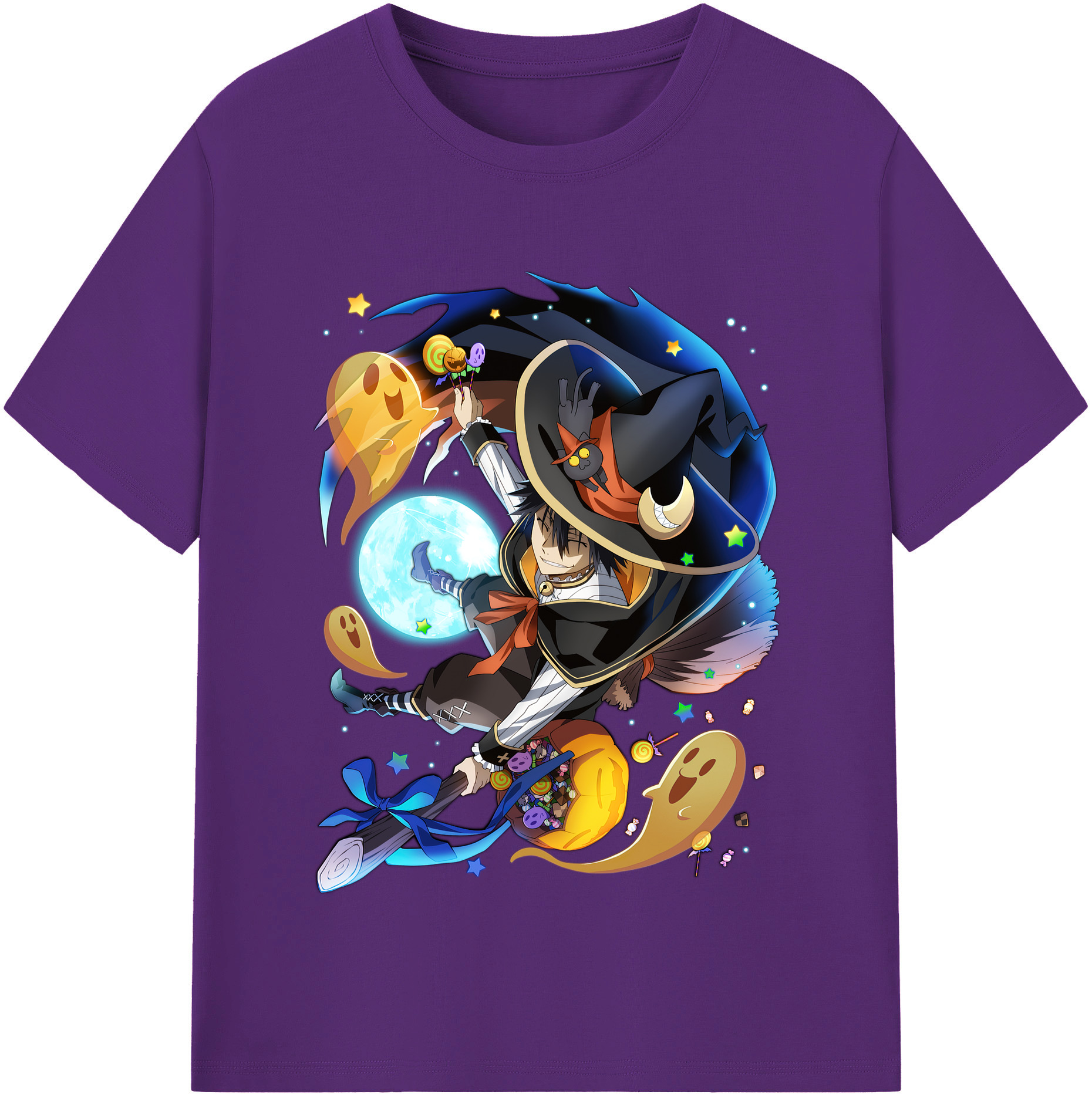 （画像用） 文豪ストレイドッグス Bungo Stray Dogs 綿100％半袖Tシャツ（フロントプリント）