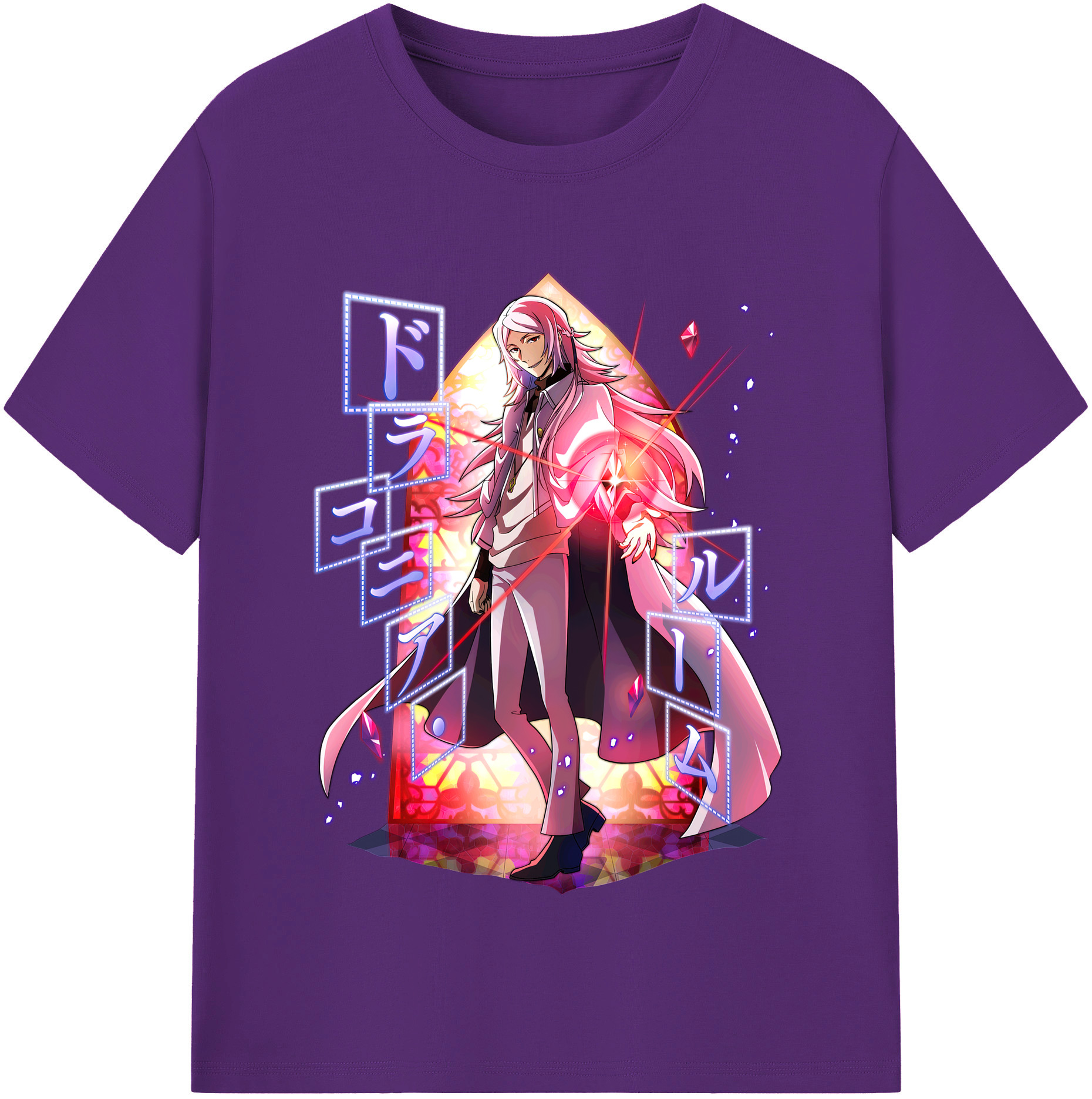 （画像用） 文豪ストレイドッグス Bungo Stray Dogs 綿100％半袖Tシャツ（フロントプリント）