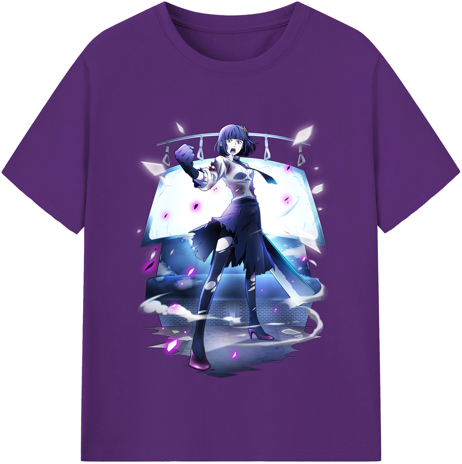 （画像用） 文豪ストレイドッグス Bungo Stray Dogs 綿100％半袖Tシャツ（フロントプリント）