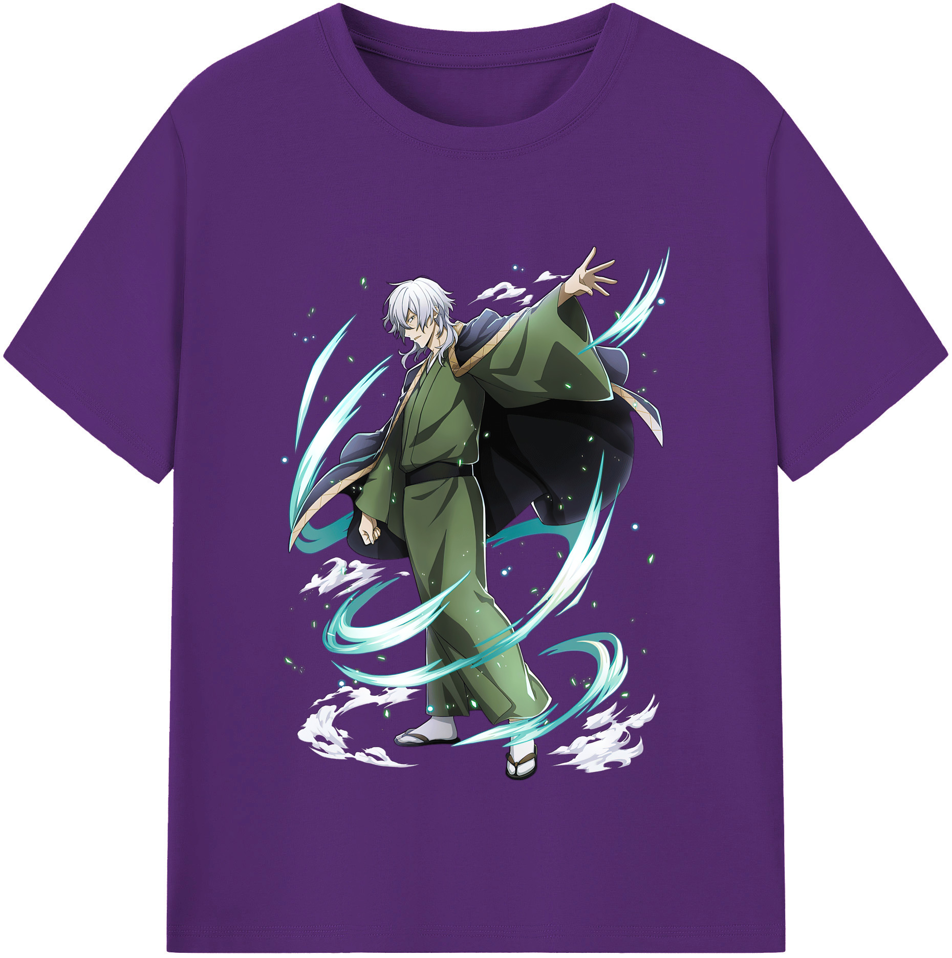 （画像用） 文豪ストレイドッグス Bungo Stray Dogs 綿100％半袖Tシャツ（フロントプリント）