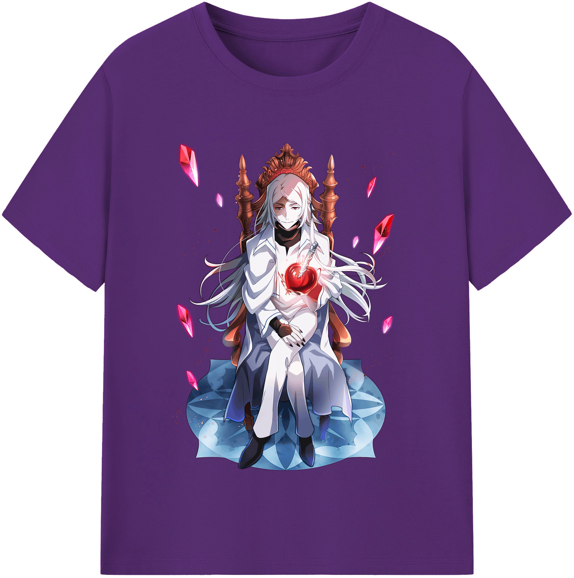 （画像用） 文豪ストレイドッグス Bungo Stray Dogs 綿100％半袖Tシャツ（フロントプリント）