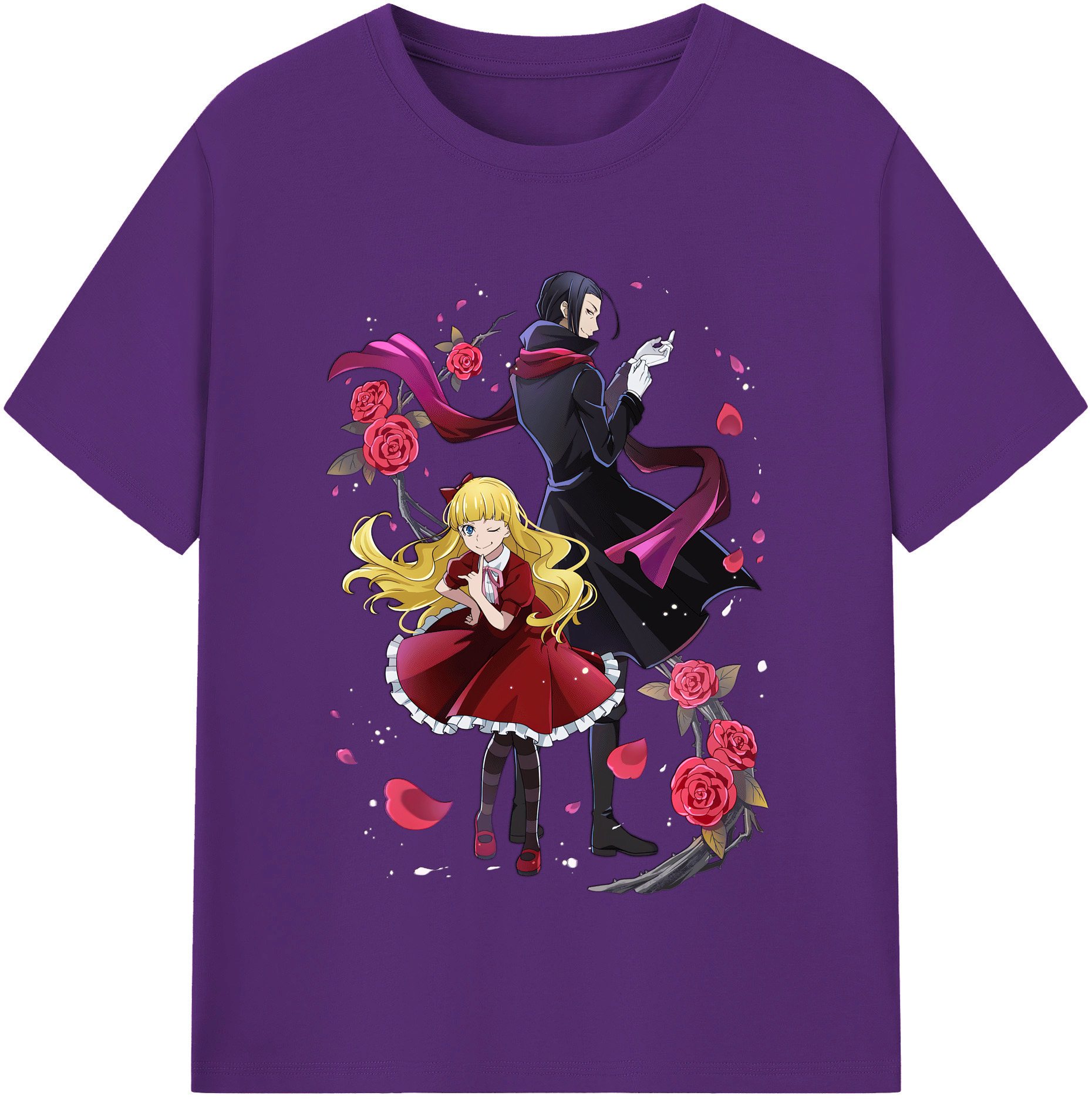 （画像用） 文豪ストレイドッグス Bungo Stray Dogs 綿100％半袖Tシャツ（フロントプリント）