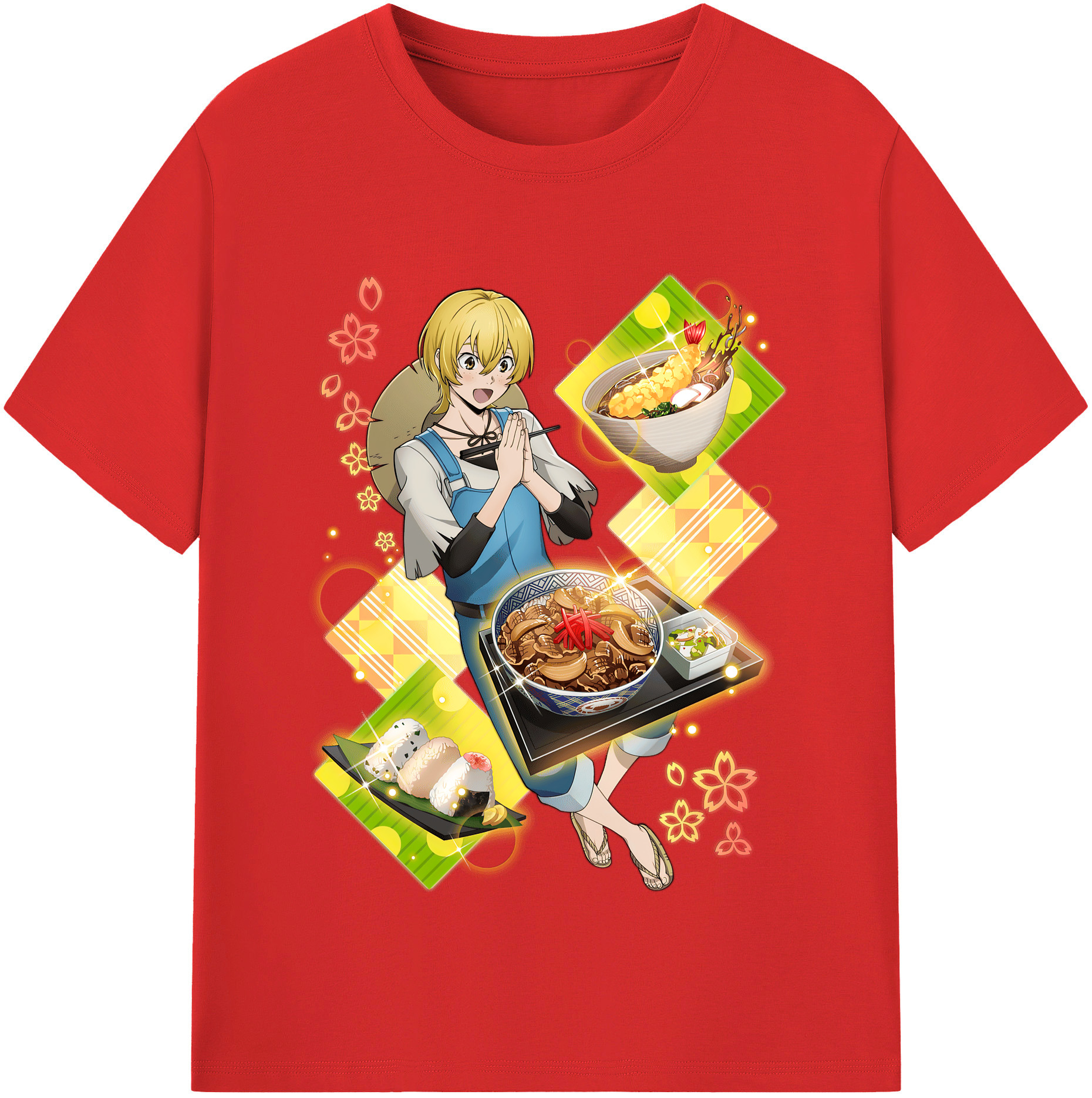 （画像用） 文豪ストレイドッグス Bungo Stray Dogs 綿100％半袖Tシャツ（フロントプリント）