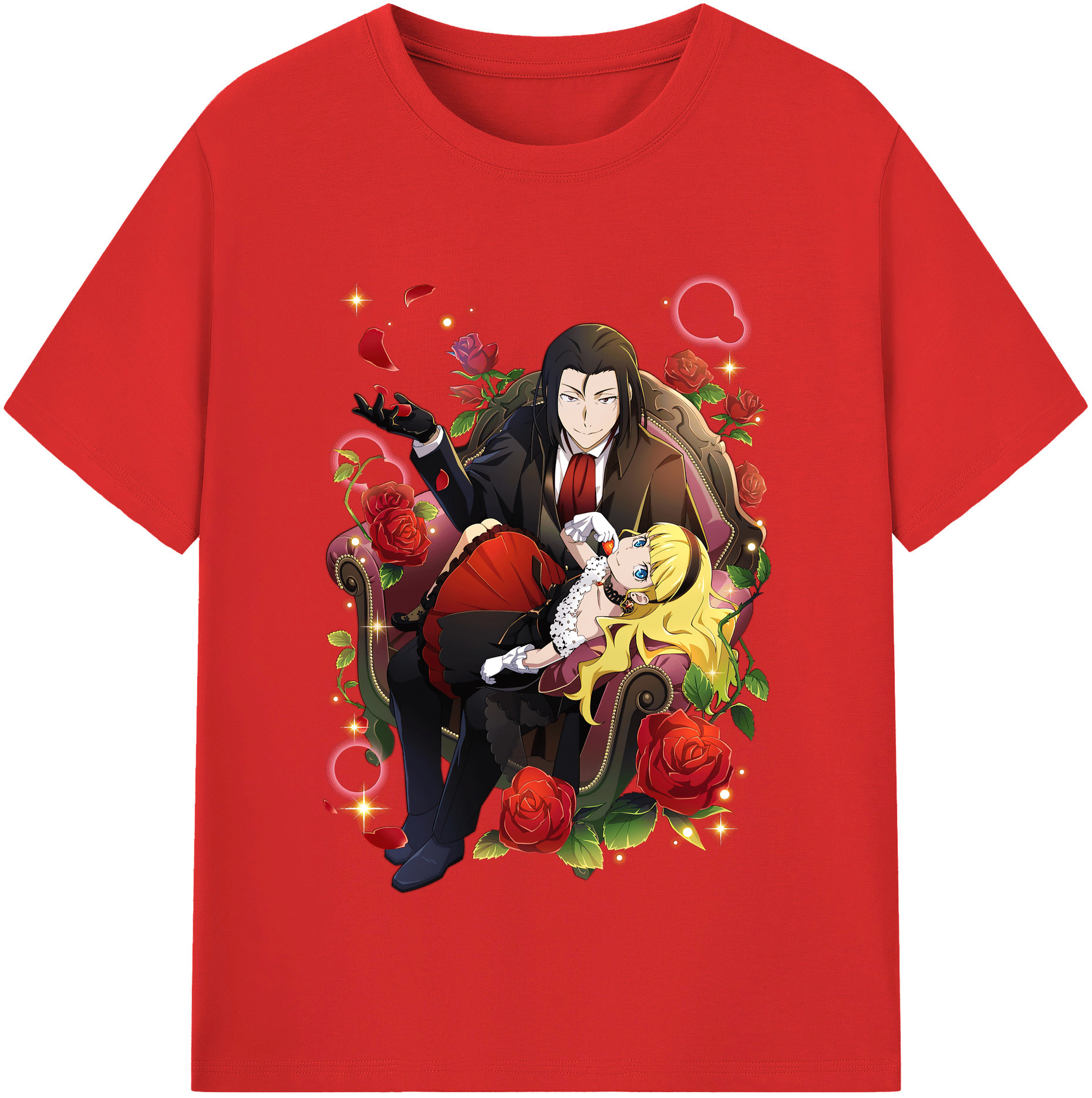 （画像用） 文豪ストレイドッグス Bungo Stray Dogs 綿100％半袖Tシャツ（フロントプリント）