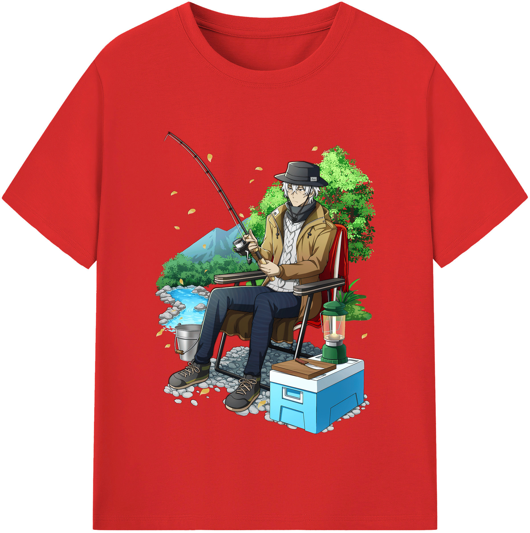 （画像用） 文豪ストレイドッグス Bungo Stray Dogs 綿100％半袖Tシャツ（フロントプリント）