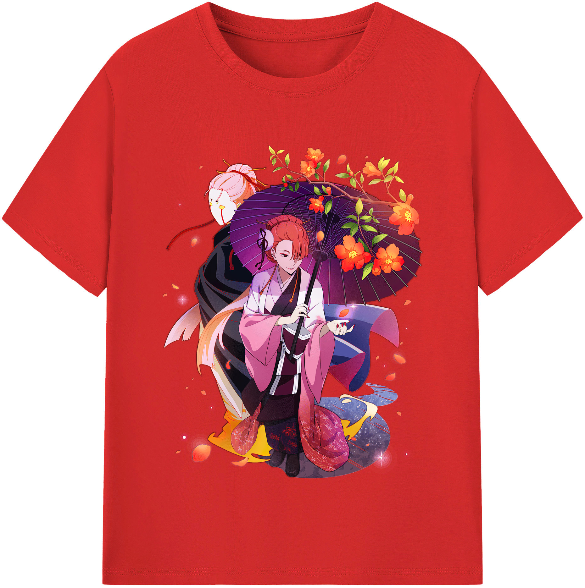 （画像用） 文豪ストレイドッグス Bungo Stray Dogs 綿100％半袖Tシャツ（フロントプリント）