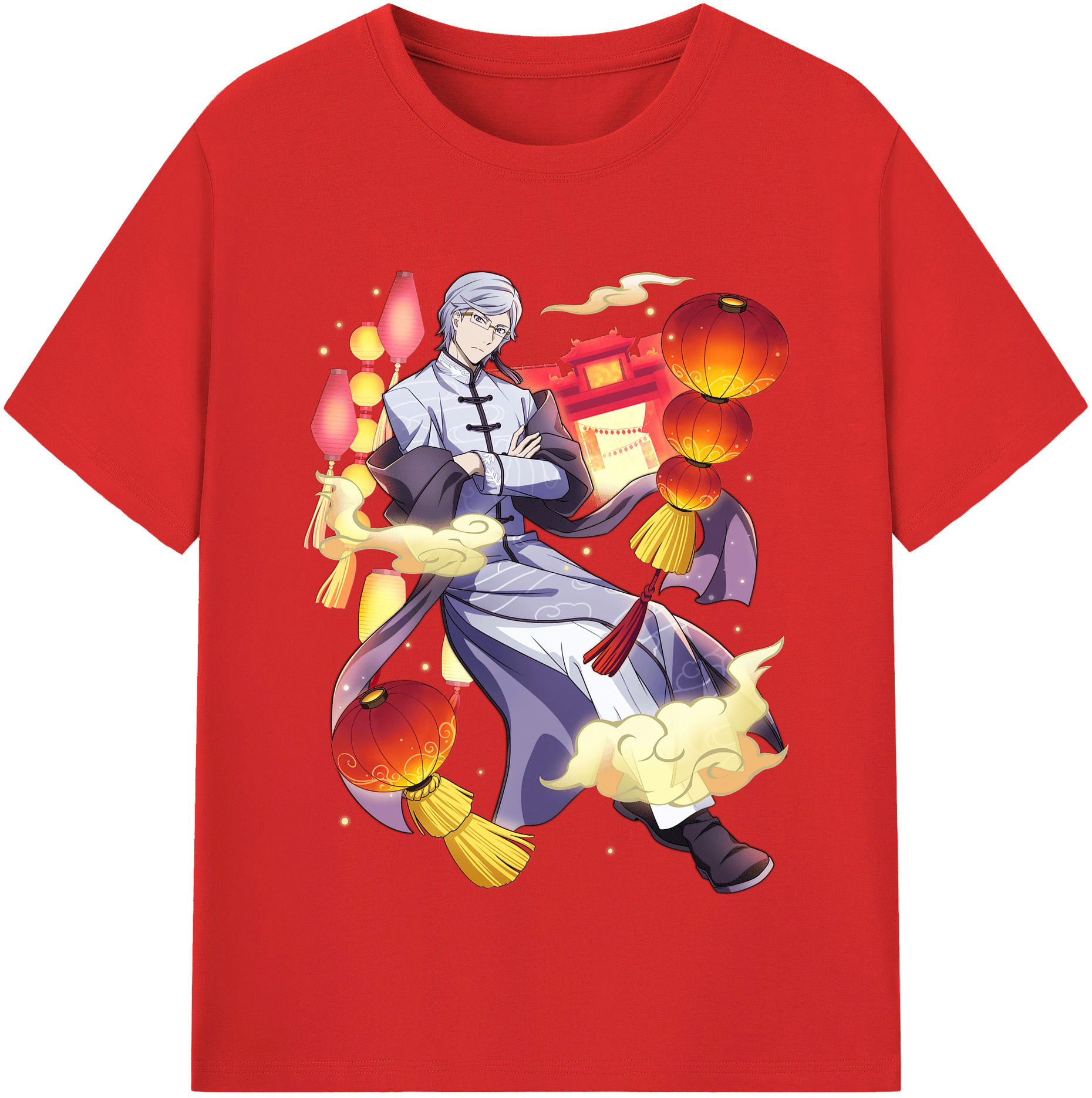 （画像用） 文豪ストレイドッグス Bungo Stray Dogs 綿100％半袖Tシャツ（フロントプリント）