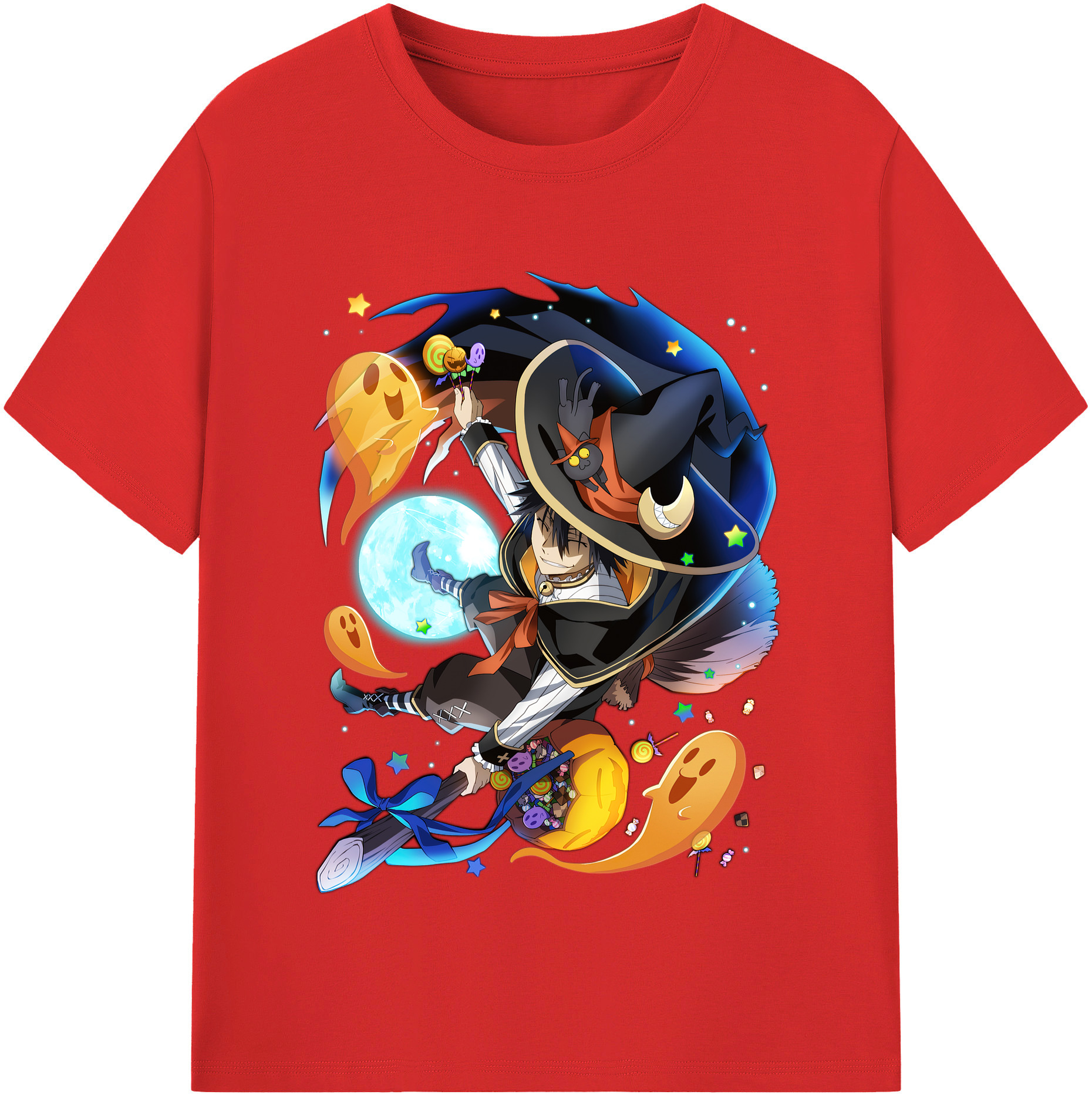 （画像用） 文豪ストレイドッグス Bungo Stray Dogs 綿100％半袖Tシャツ（フロントプリント）