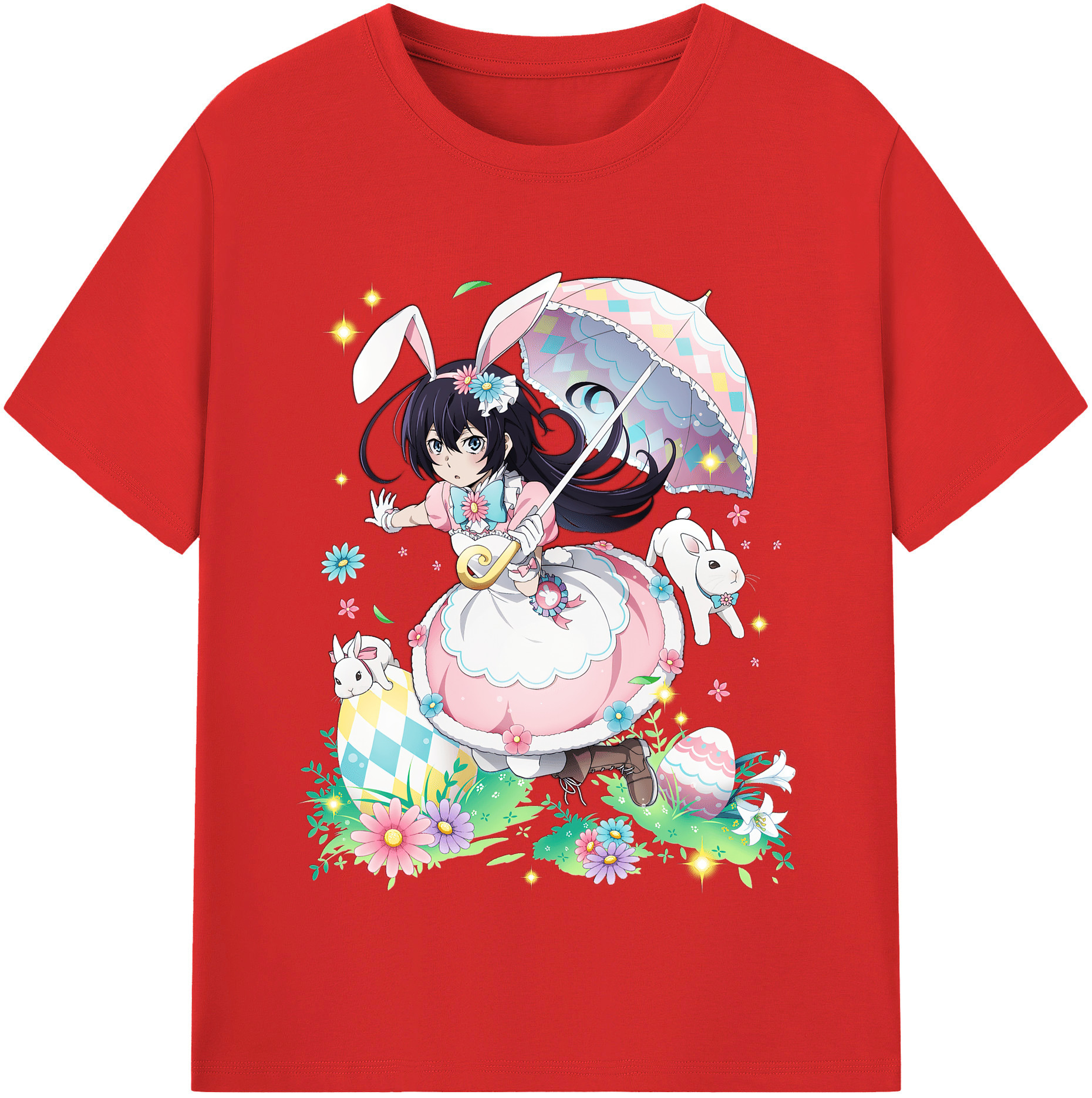 （画像用） 文豪ストレイドッグス Bungo Stray Dogs 綿100％半袖Tシャツ（フロントプリント）