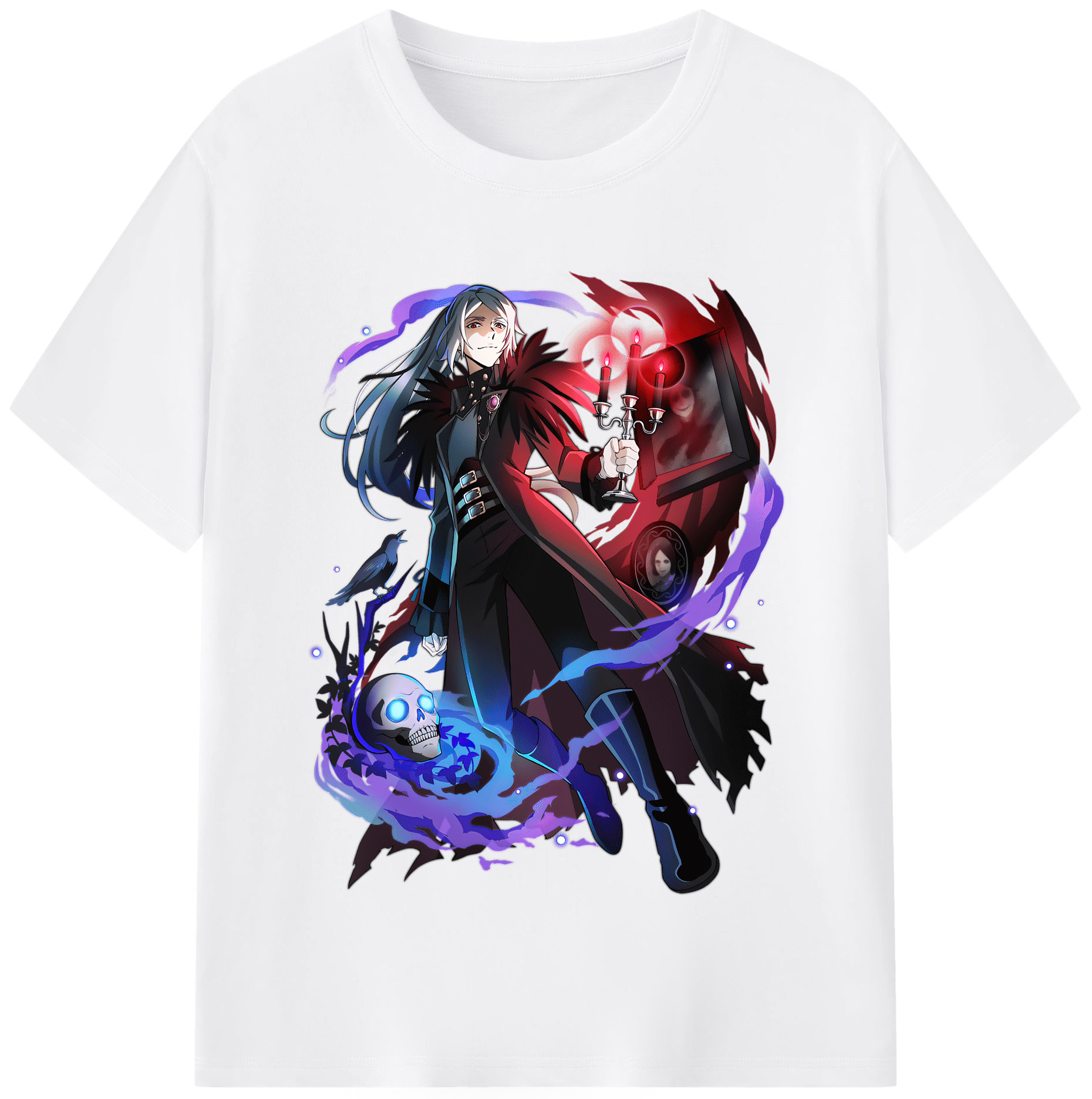 （画像用） 文豪ストレイドッグス Bungo Stray Dogs 綿100％半袖Tシャツ（フロントプリント）