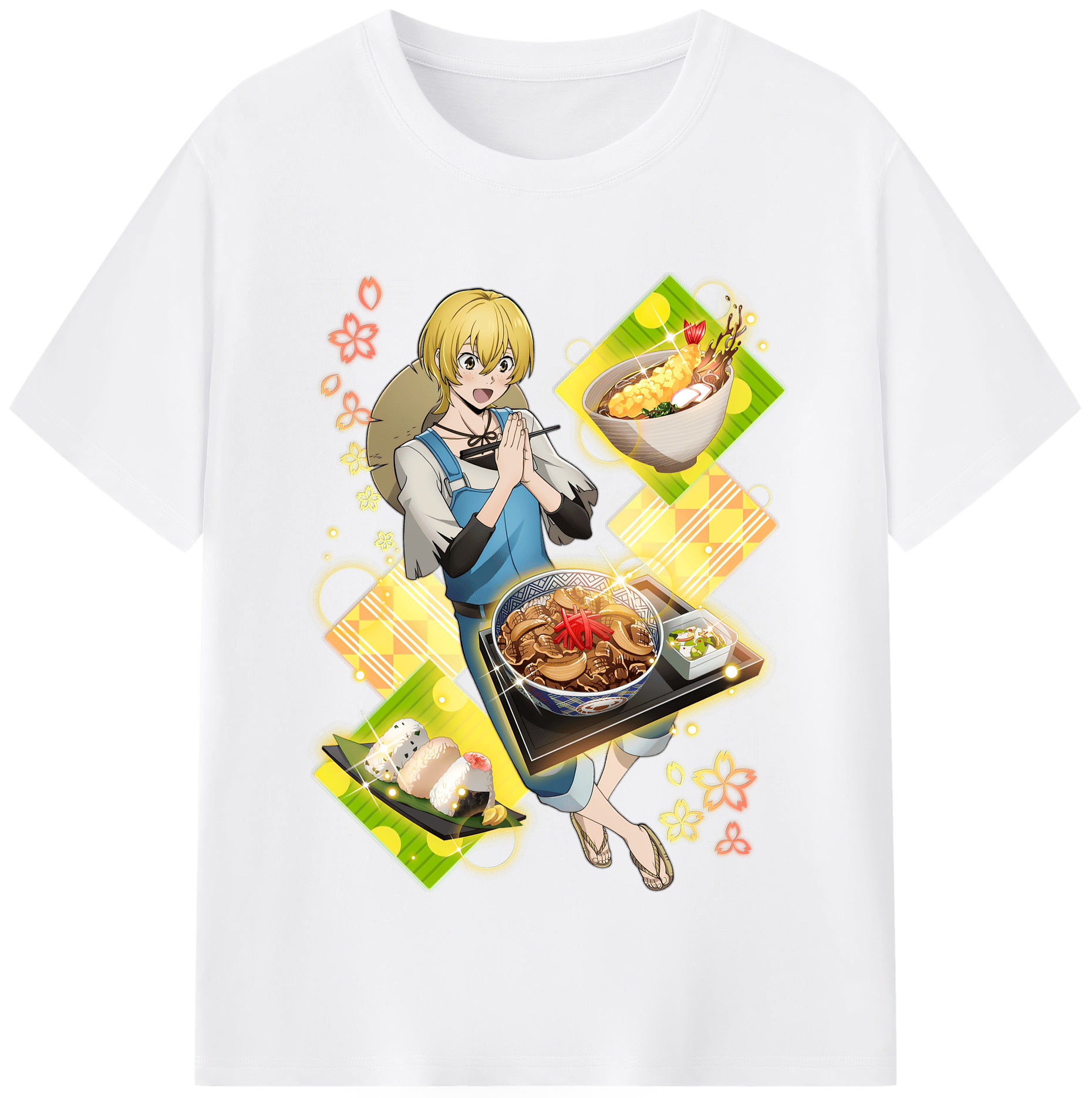 （画像用） 文豪ストレイドッグス Bungo Stray Dogs 綿100％半袖Tシャツ（フロントプリント）