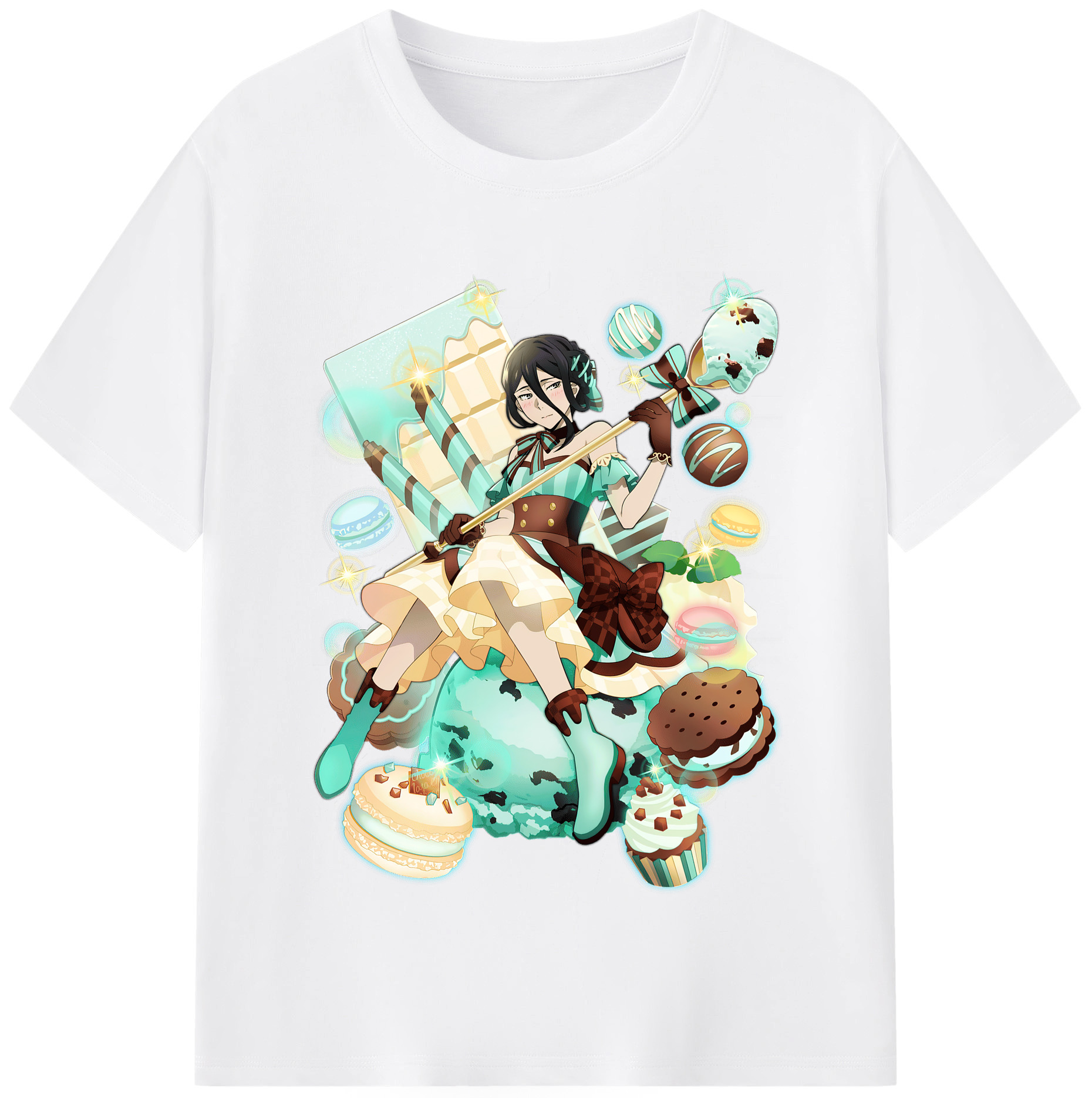 （画像用） 文豪ストレイドッグス Bungo Stray Dogs 綿100％半袖Tシャツ（フロントプリント）
