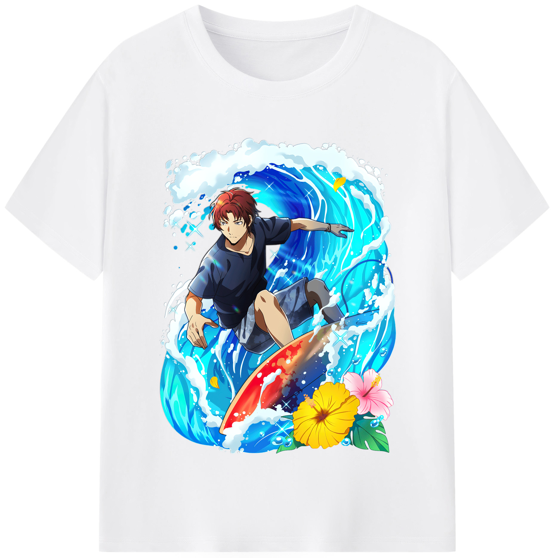 （画像用） 文豪ストレイドッグス Bungo Stray Dogs 綿100％半袖Tシャツ（フロントプリント）