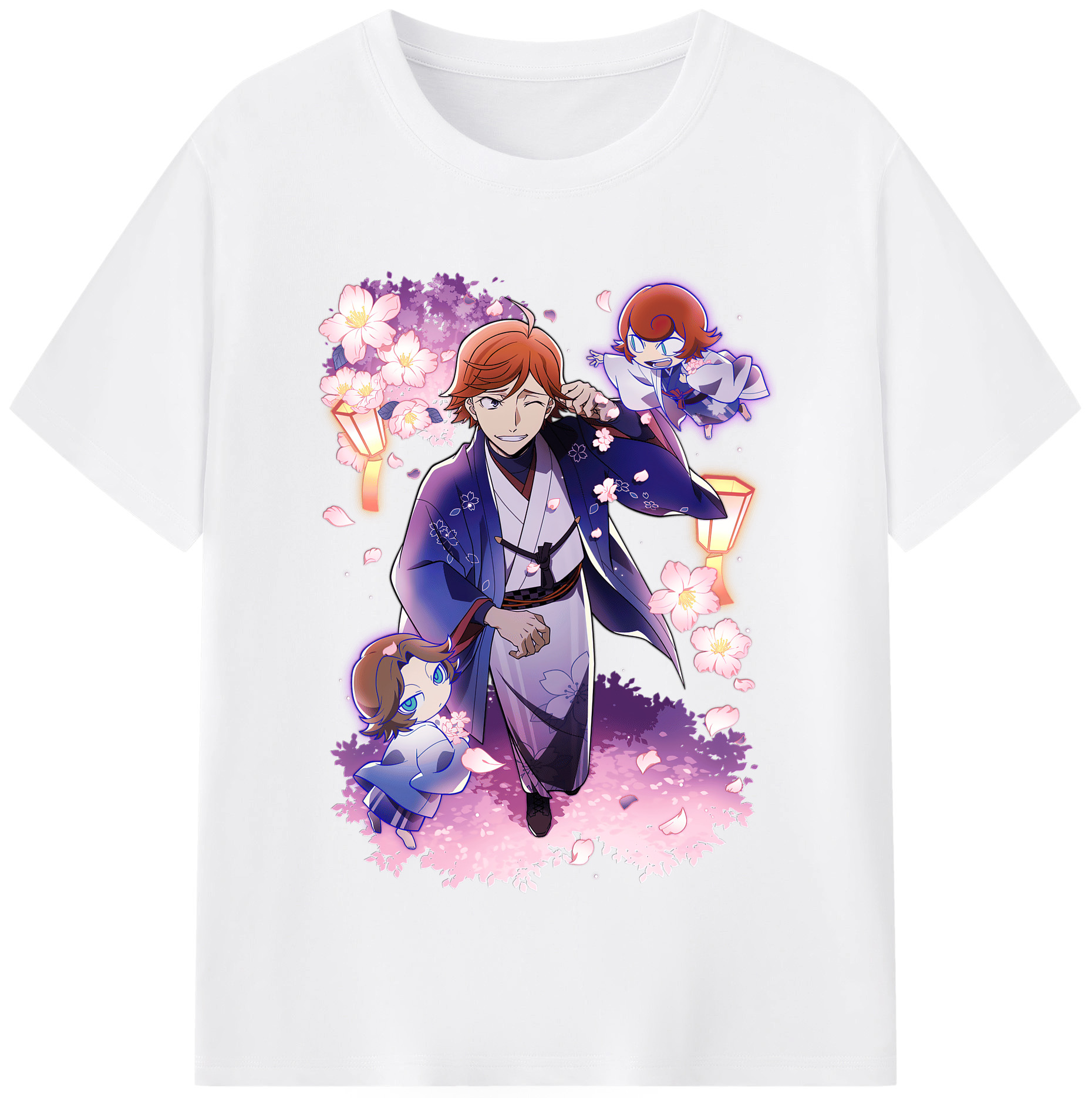 （画像用） 文豪ストレイドッグス Bungo Stray Dogs 綿100％半袖Tシャツ（フロントプリント）