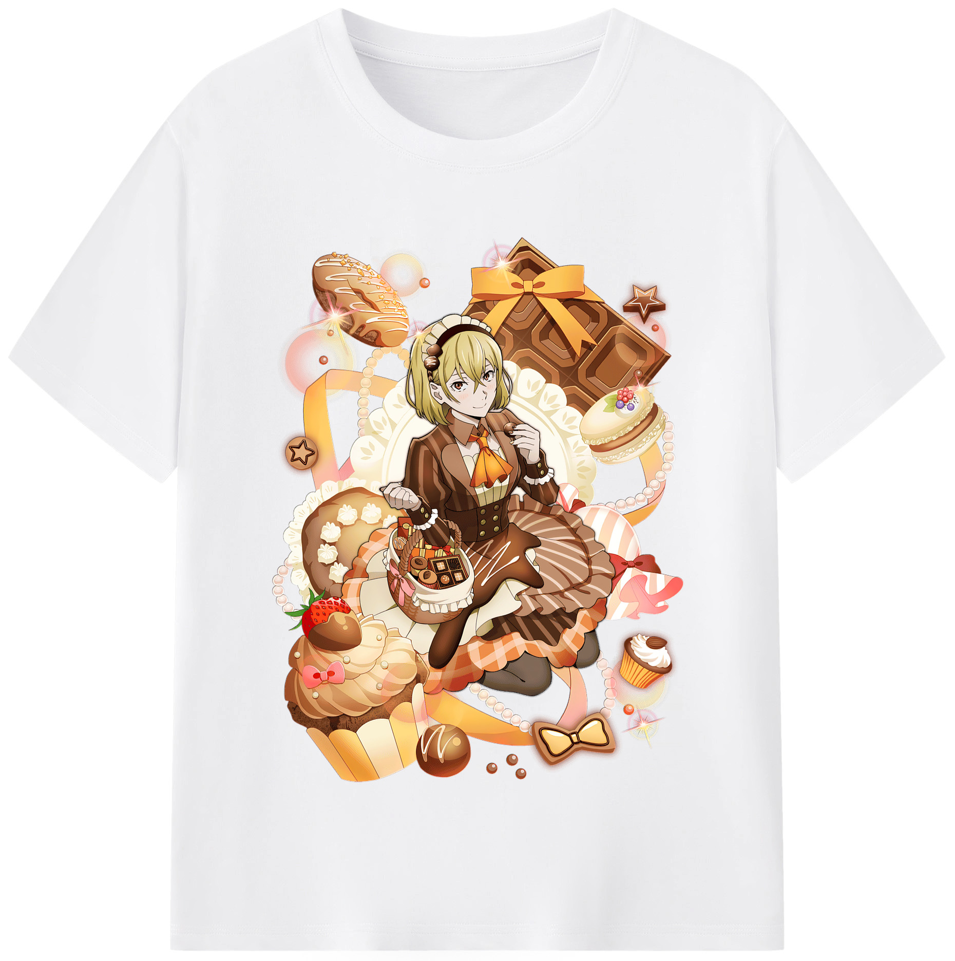 （画像用） 文豪ストレイドッグス Bungo Stray Dogs 綿100％半袖Tシャツ（フロントプリント）
