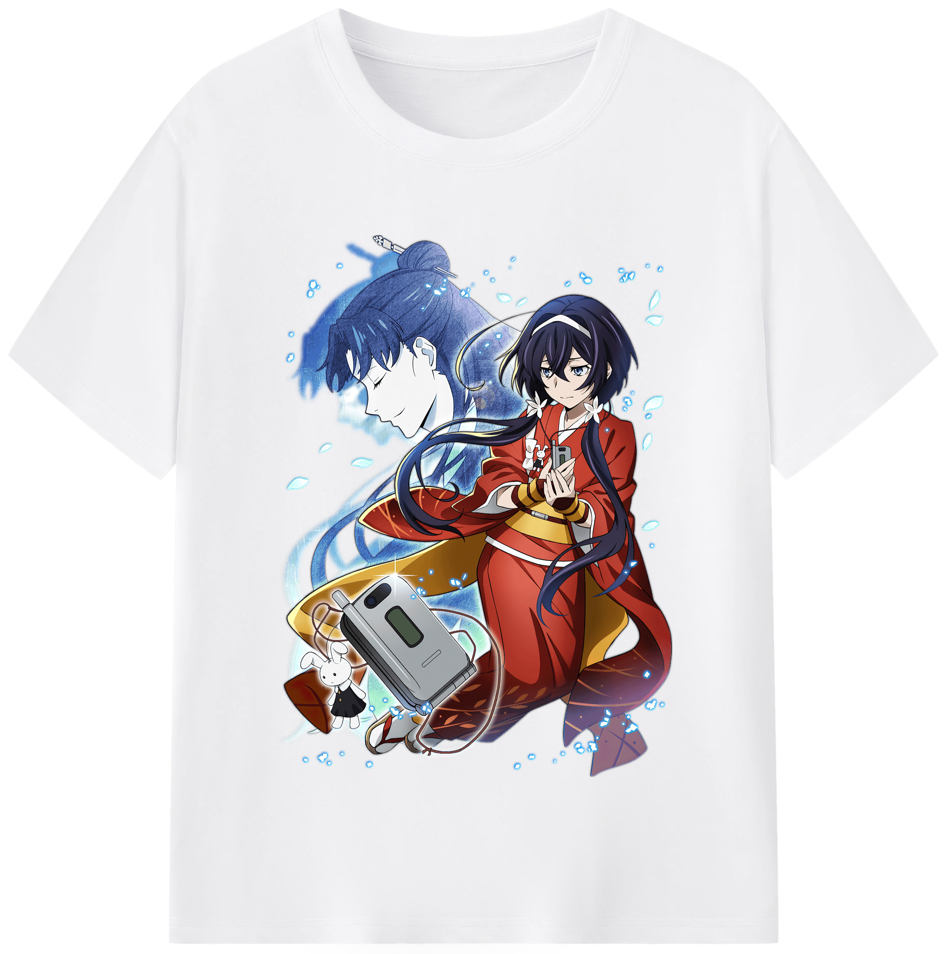 （画像用） 文豪ストレイドッグス Bungo Stray Dogs 綿100％半袖Tシャツ（フロントプリント）