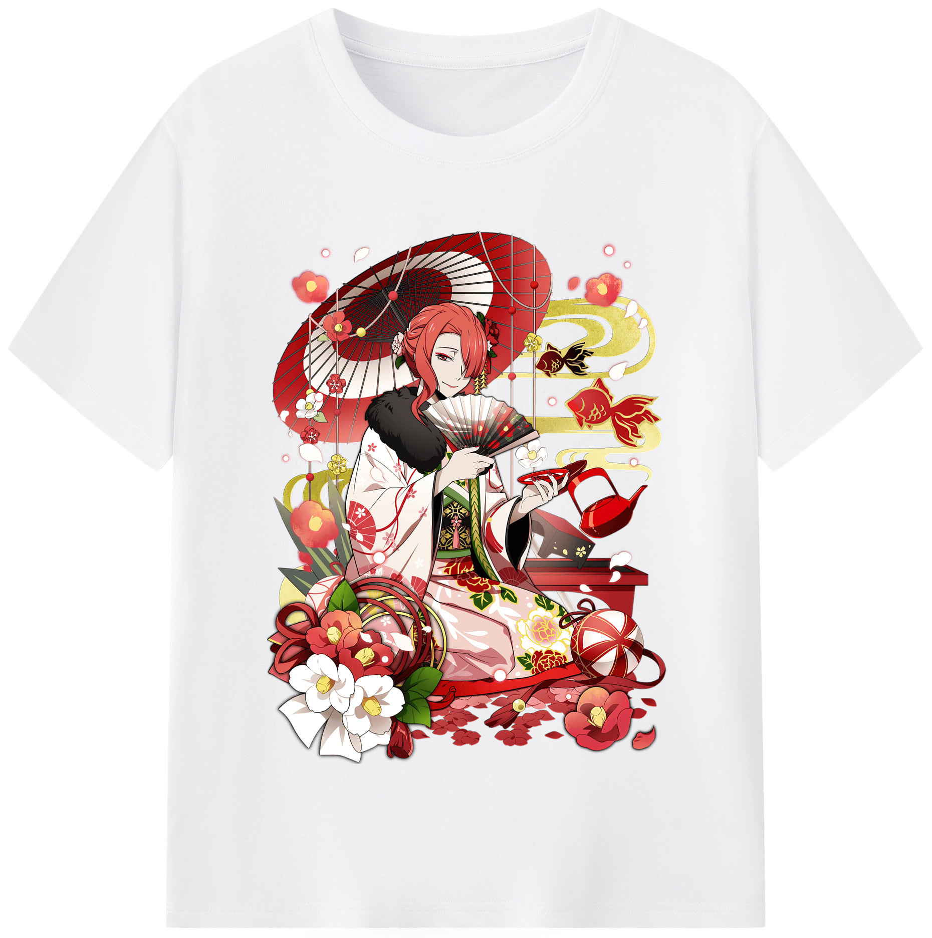 （画像用） 文豪ストレイドッグス Bungo Stray Dogs 綿100％半袖Tシャツ（フロントプリント）