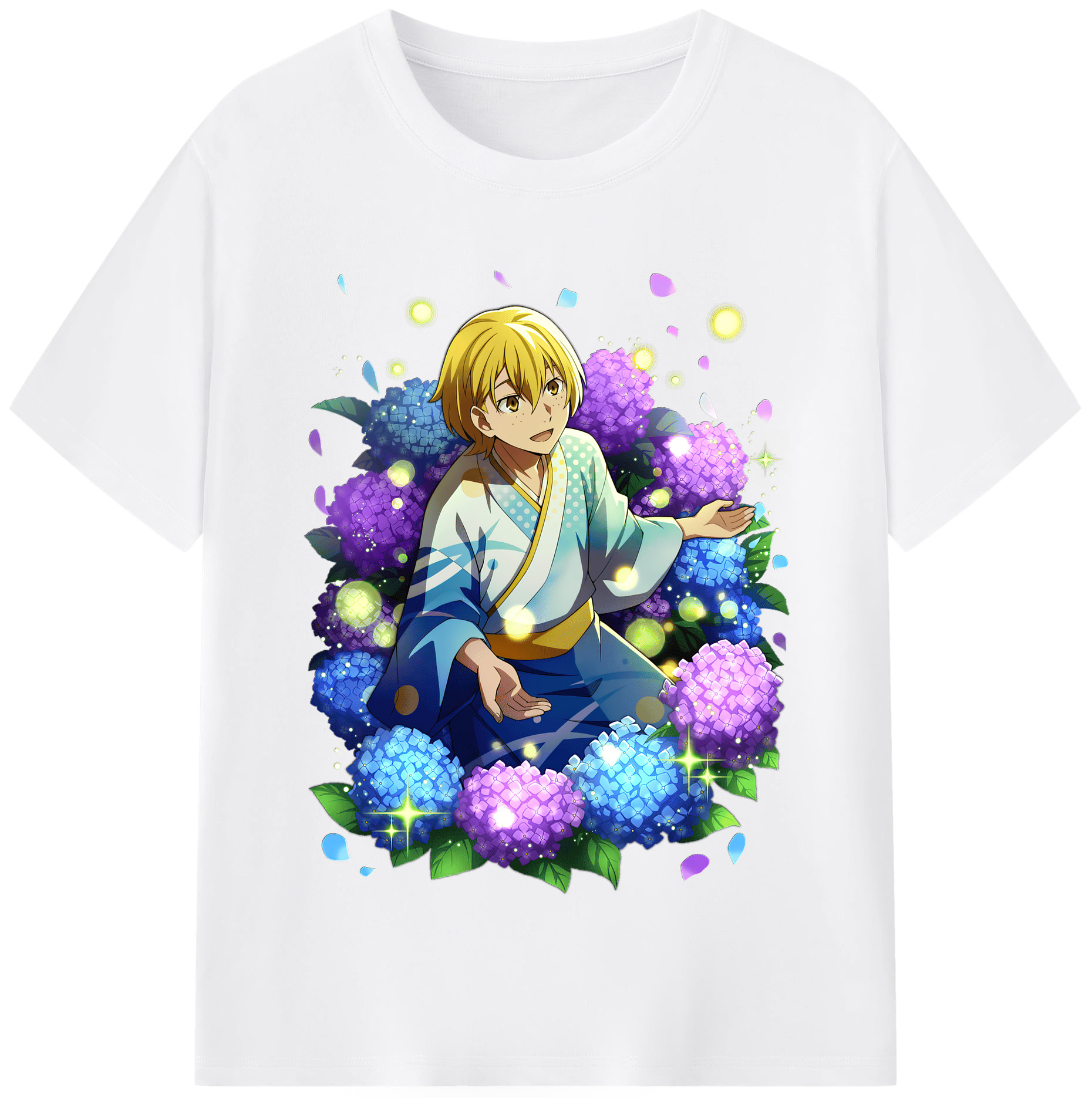 （画像用） 文豪ストレイドッグス Bungo Stray Dogs 綿100％半袖Tシャツ（フロントプリント）