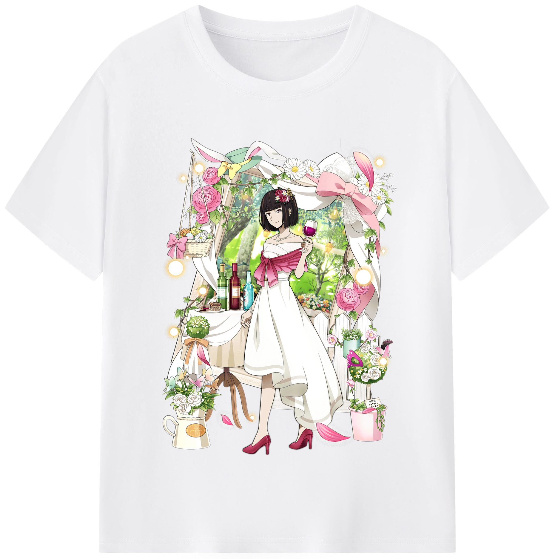 （画像用） 文豪ストレイドッグス Bungo Stray Dogs 綿100％半袖Tシャツ（フロントプリント）