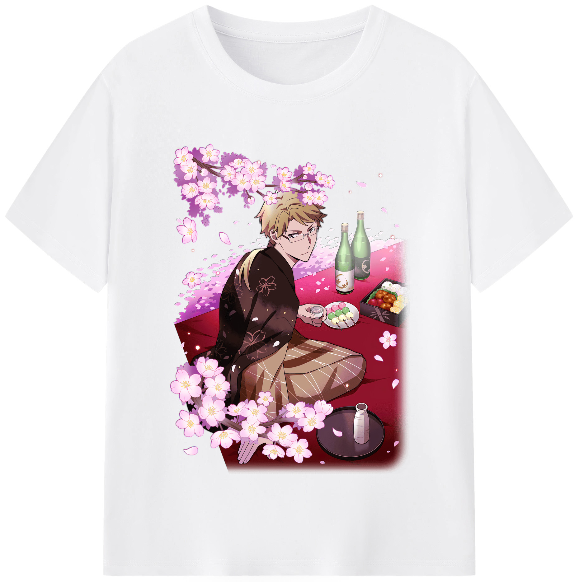 （画像用） 文豪ストレイドッグス Bungo Stray Dogs 綿100％半袖Tシャツ（フロントプリント）