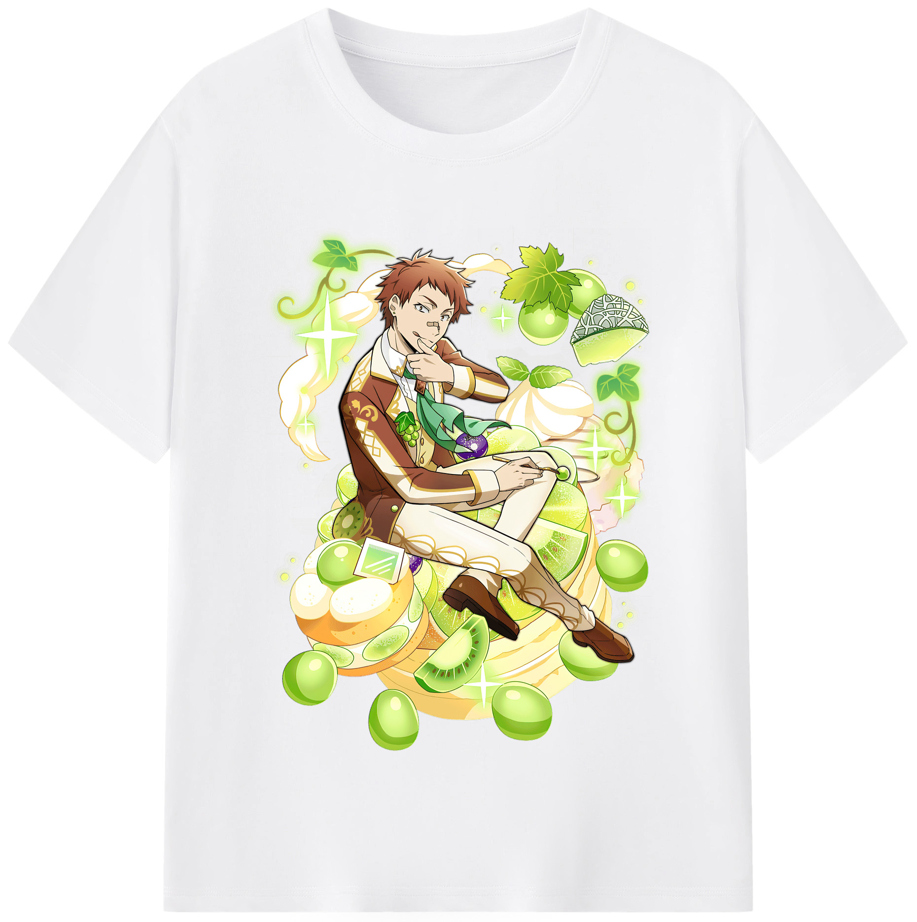 （画像用） 文豪ストレイドッグス Bungo Stray Dogs 綿100％半袖Tシャツ（フロントプリント）