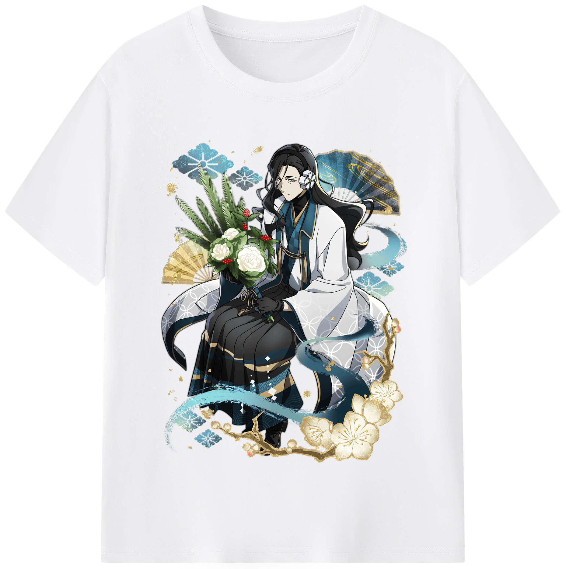（画像用） 文豪ストレイドッグス Bungo Stray Dogs 綿100％半袖Tシャツ（フロントプリント）