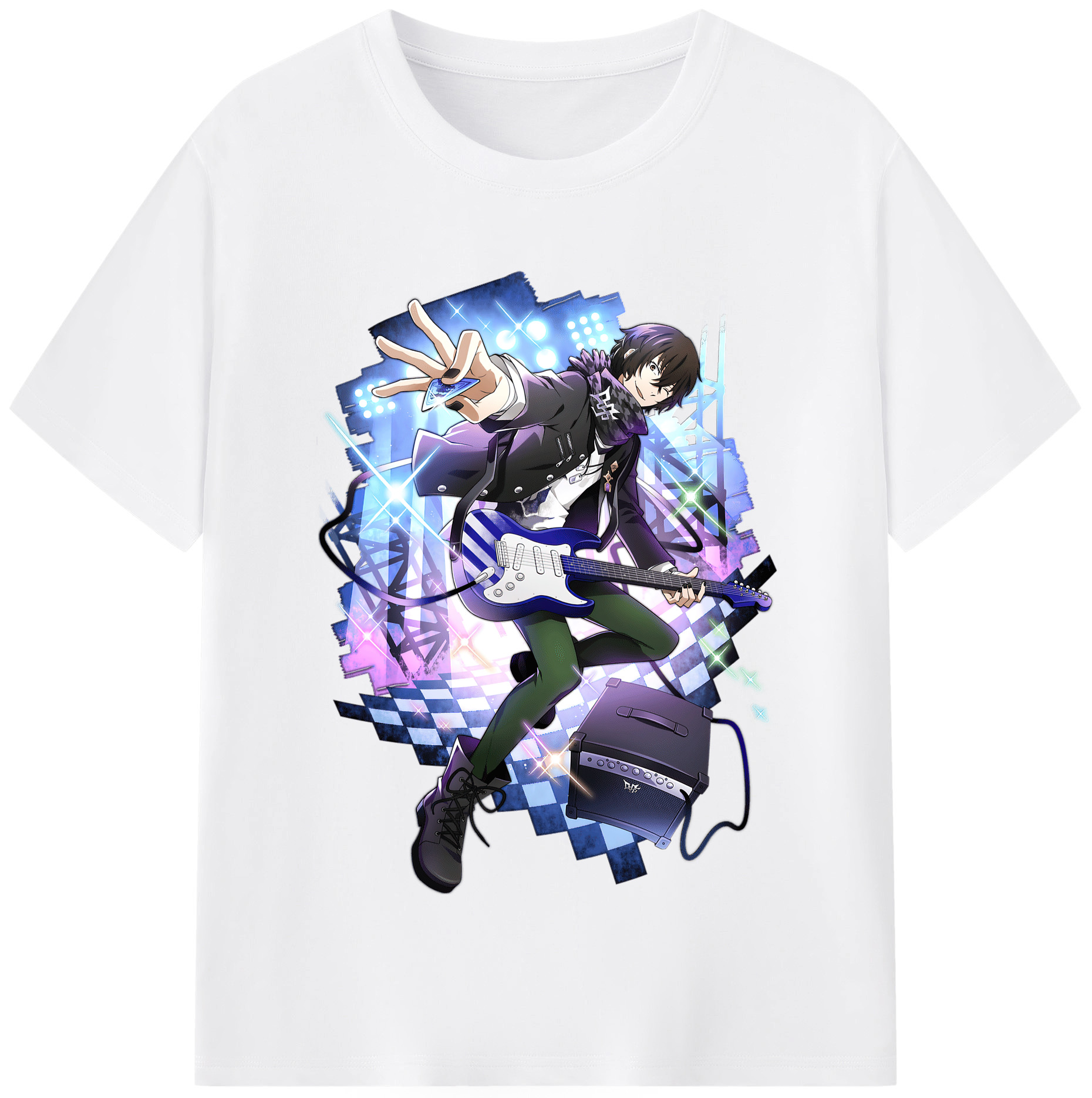 （画像用） 文豪ストレイドッグス Bungo Stray Dogs 綿100％半袖Tシャツ（フロントプリント）