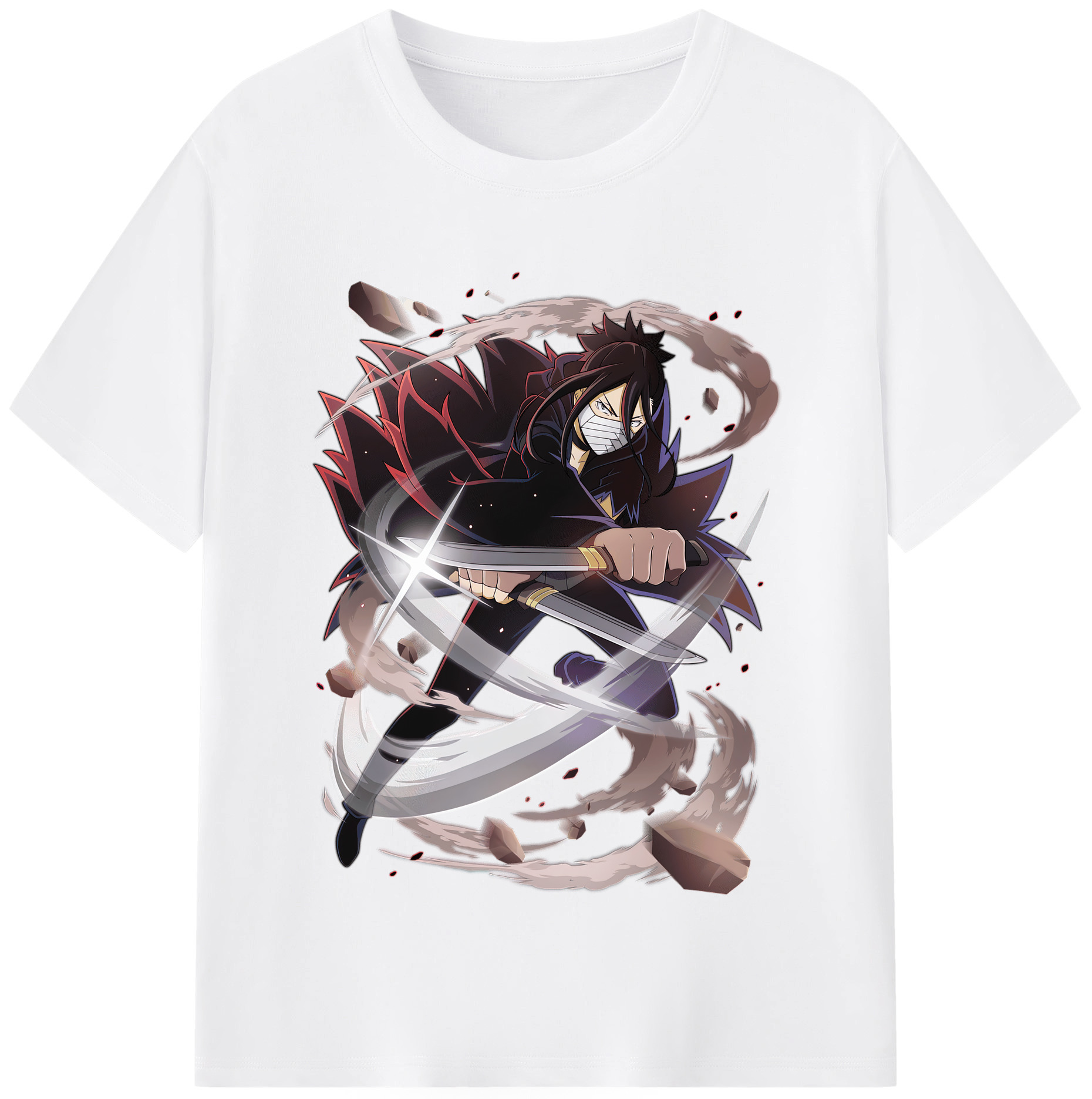 （画像用） 文豪ストレイドッグス Bungo Stray Dogs 綿100％半袖Tシャツ（フロントプリント）
