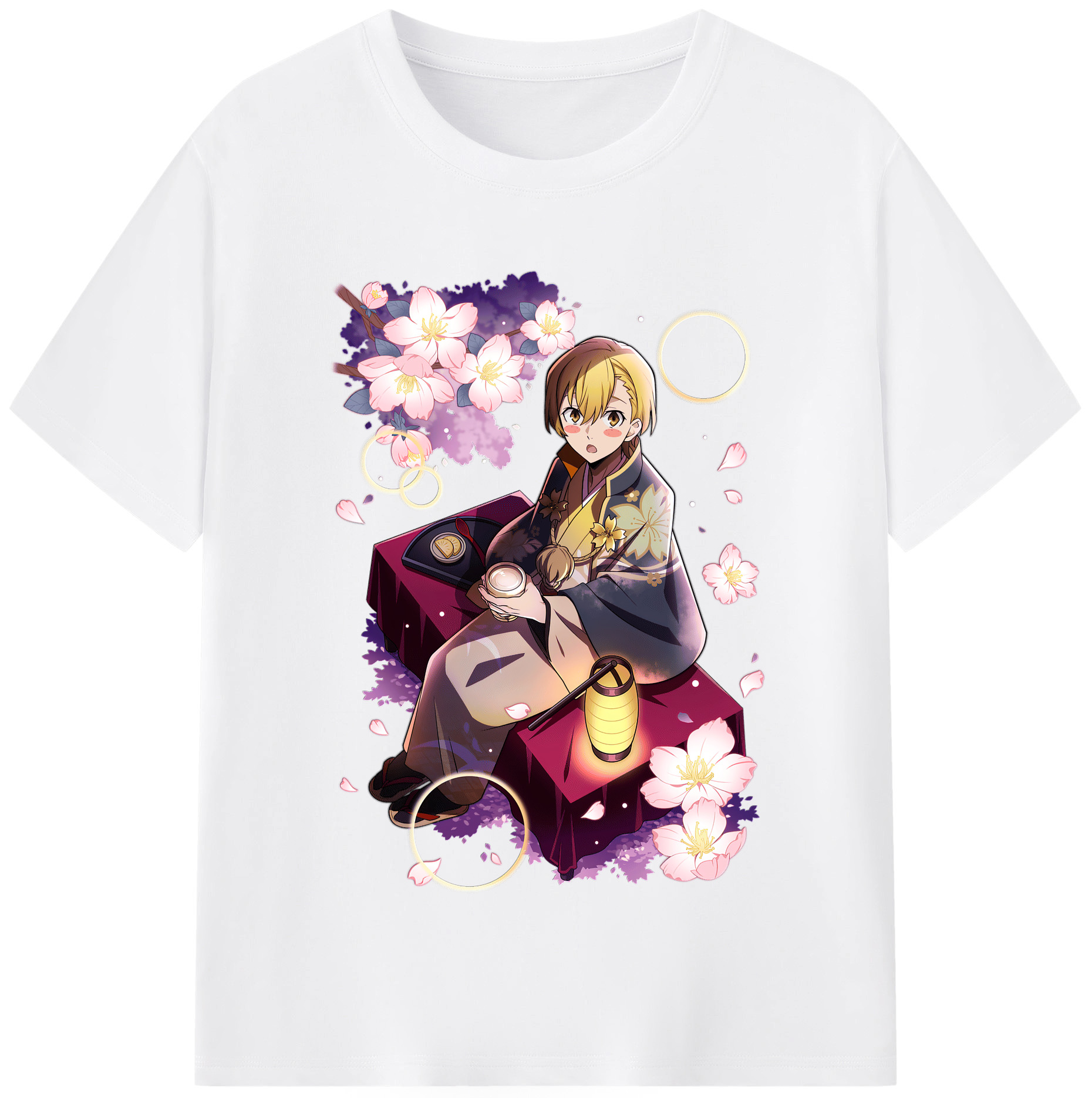 （画像用） 文豪ストレイドッグス Bungo Stray Dogs 綿100％半袖Tシャツ（フロントプリント）