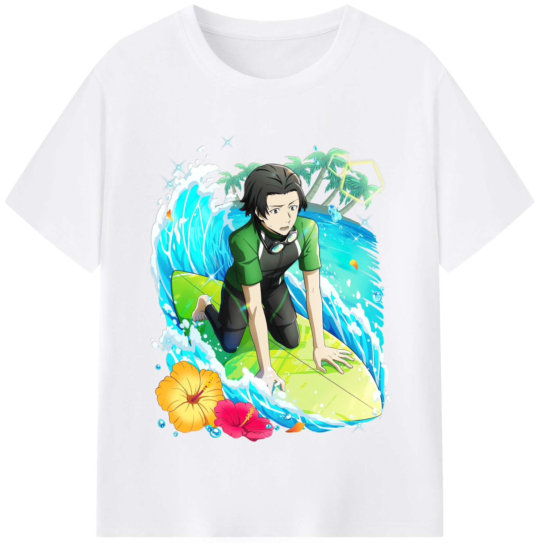 （画像用） 文豪ストレイドッグス Bungo Stray Dogs 綿100％半袖Tシャツ（フロントプリント）