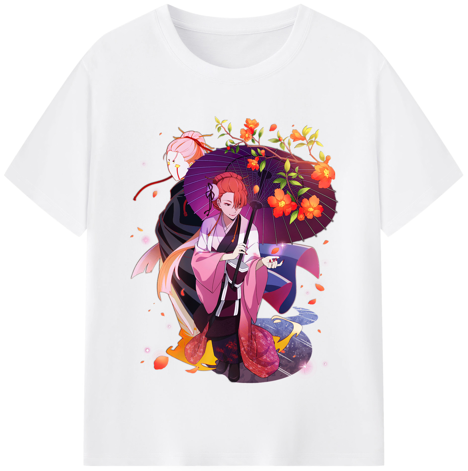 （画像用） 文豪ストレイドッグス Bungo Stray Dogs 綿100％半袖Tシャツ（フロントプリント）