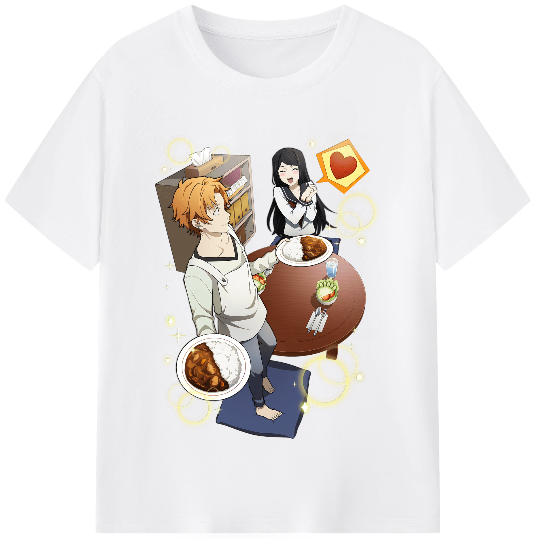 （画像用） 文豪ストレイドッグス Bungo Stray Dogs 綿100％半袖Tシャツ（フロントプリント）