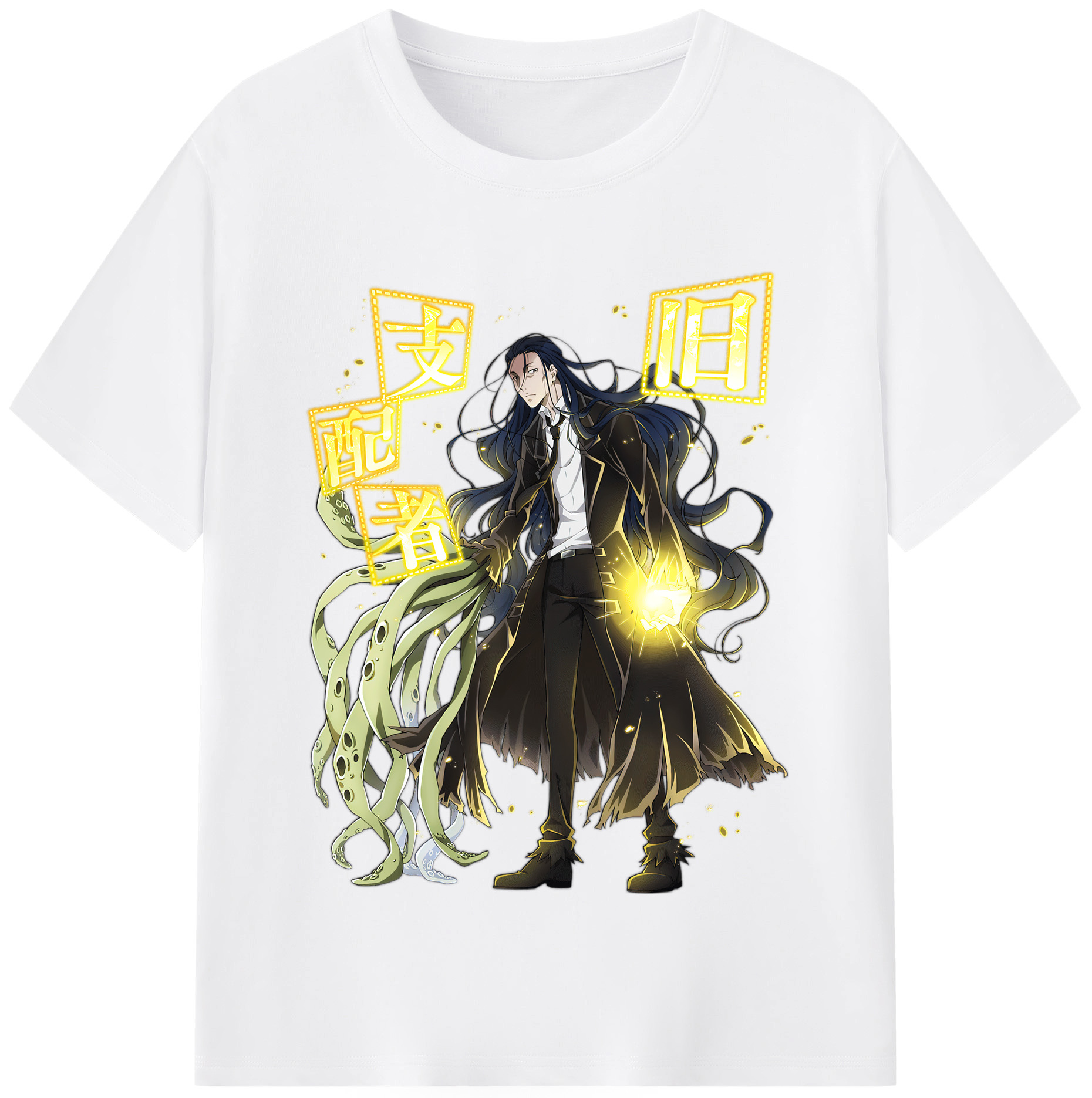（画像用） 文豪ストレイドッグス Bungo Stray Dogs 綿100％半袖Tシャツ（フロントプリント）
