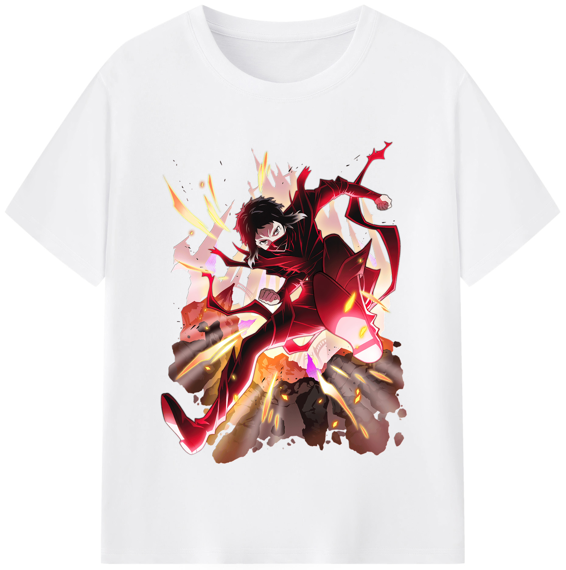 （画像用） 文豪ストレイドッグス Bungo Stray Dogs 綿100％半袖Tシャツ（フロントプリント）