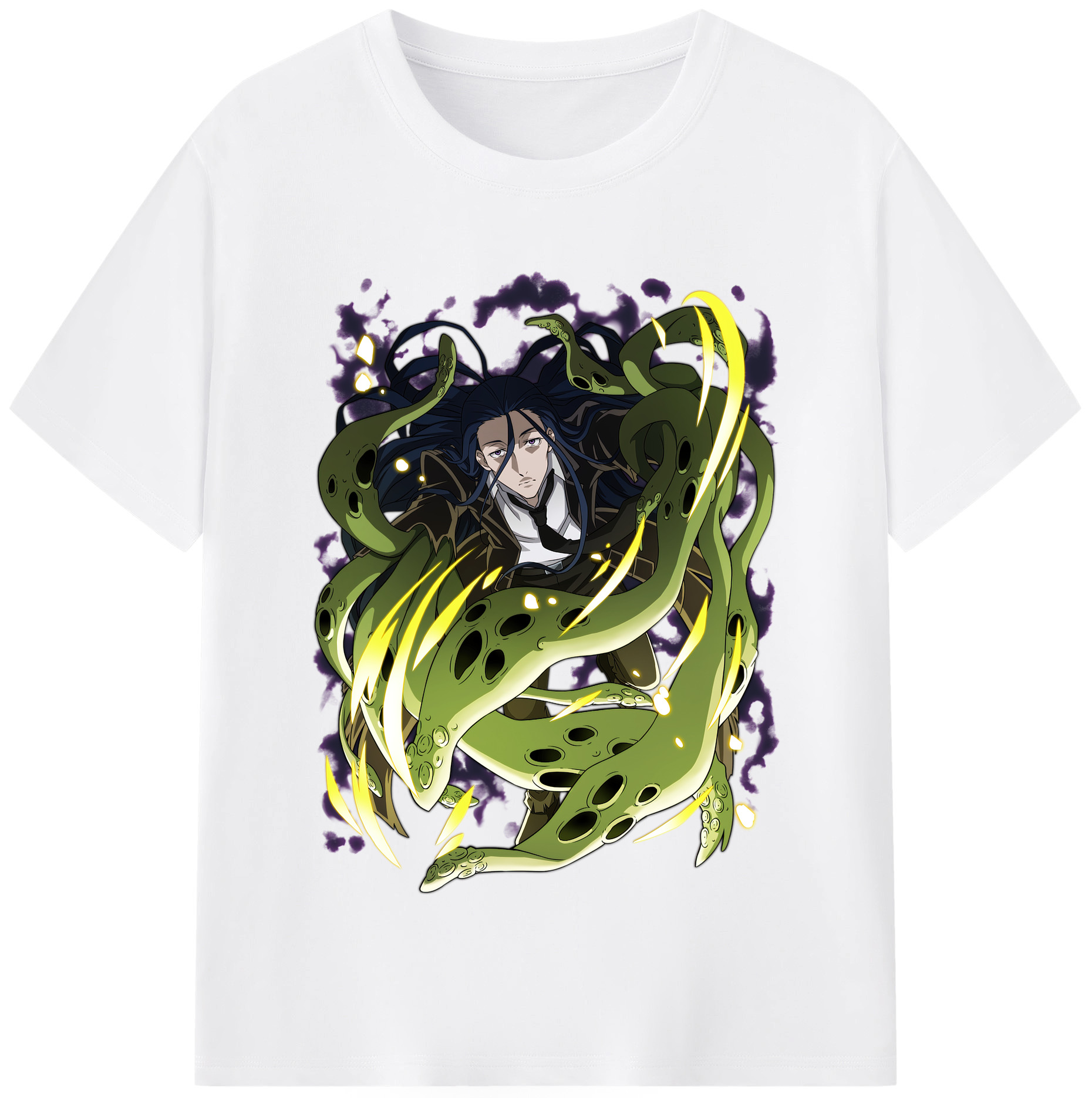 （画像用） 文豪ストレイドッグス Bungo Stray Dogs 綿100％半袖Tシャツ（フロントプリント）