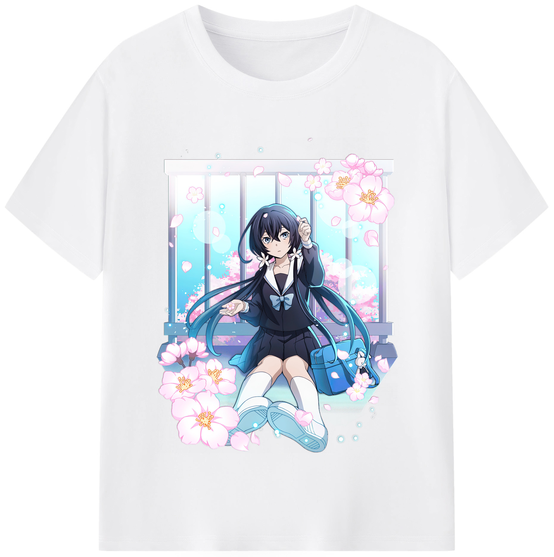 （画像用） 文豪ストレイドッグス Bungo Stray Dogs 綿100％半袖Tシャツ（フロントプリント）