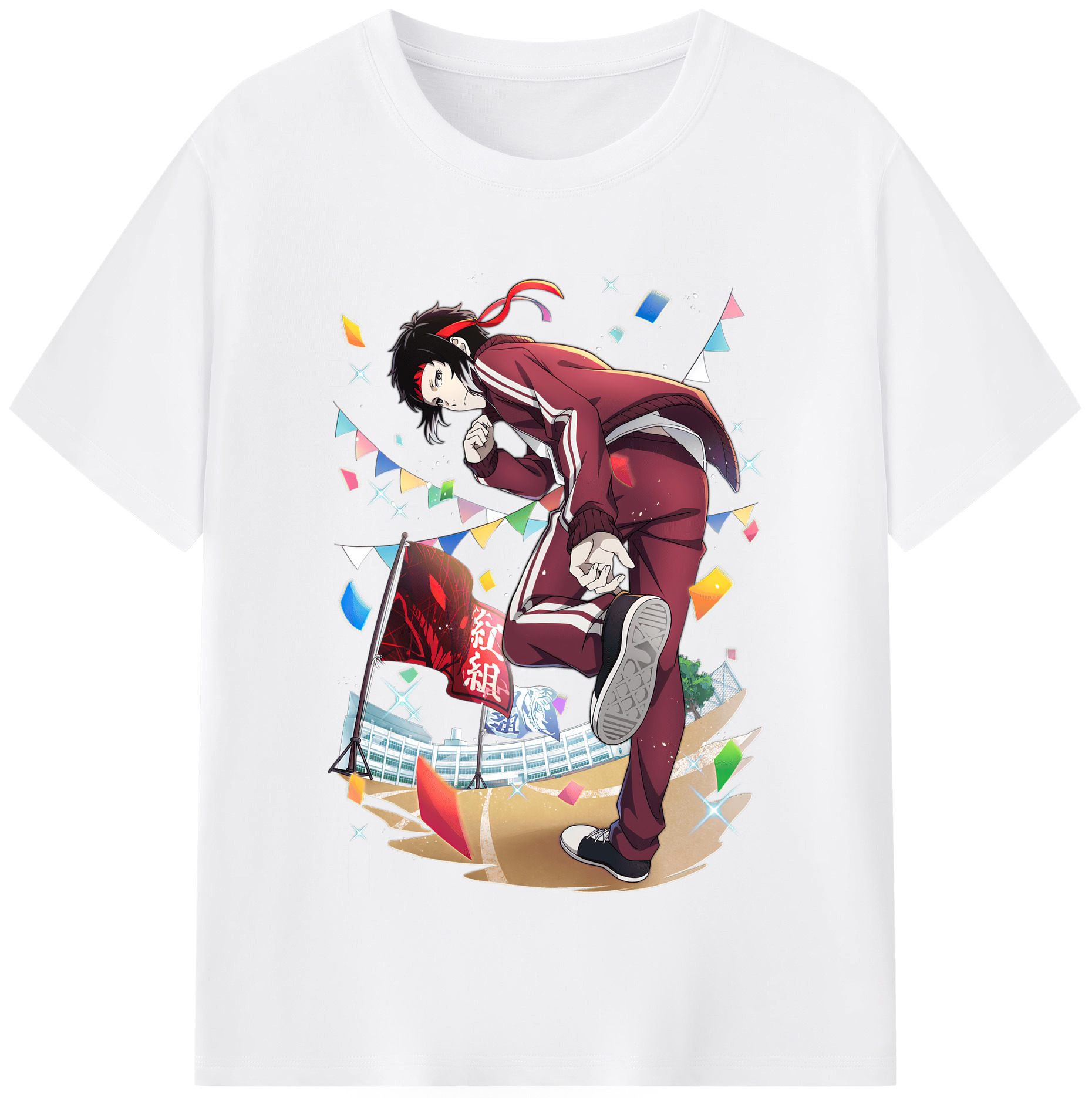 （画像用） 文豪ストレイドッグス Bungo Stray Dogs 綿100％半袖Tシャツ（フロントプリント）