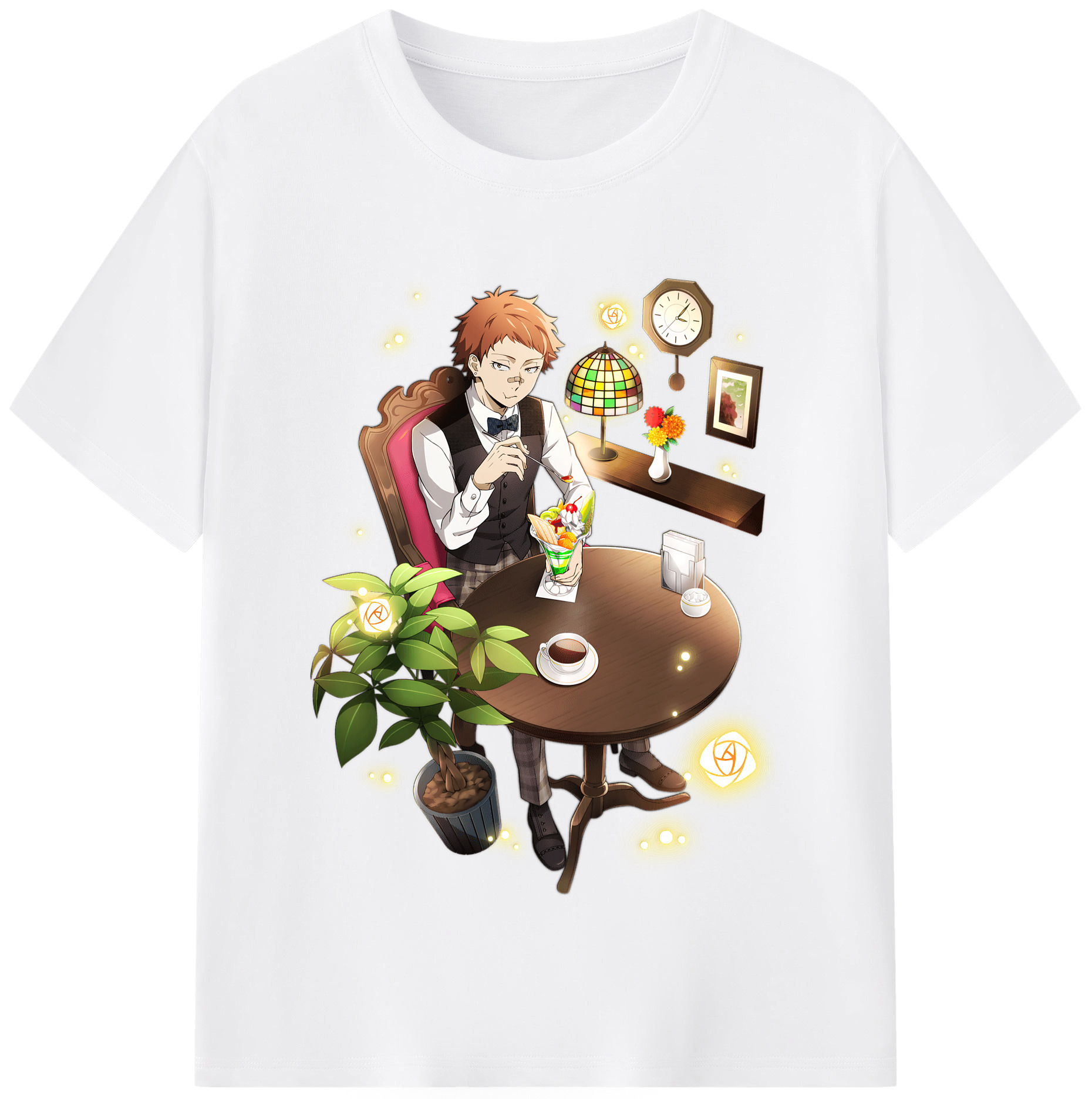 （画像用） 文豪ストレイドッグス Bungo Stray Dogs 綿100％半袖Tシャツ（フロントプリント）
