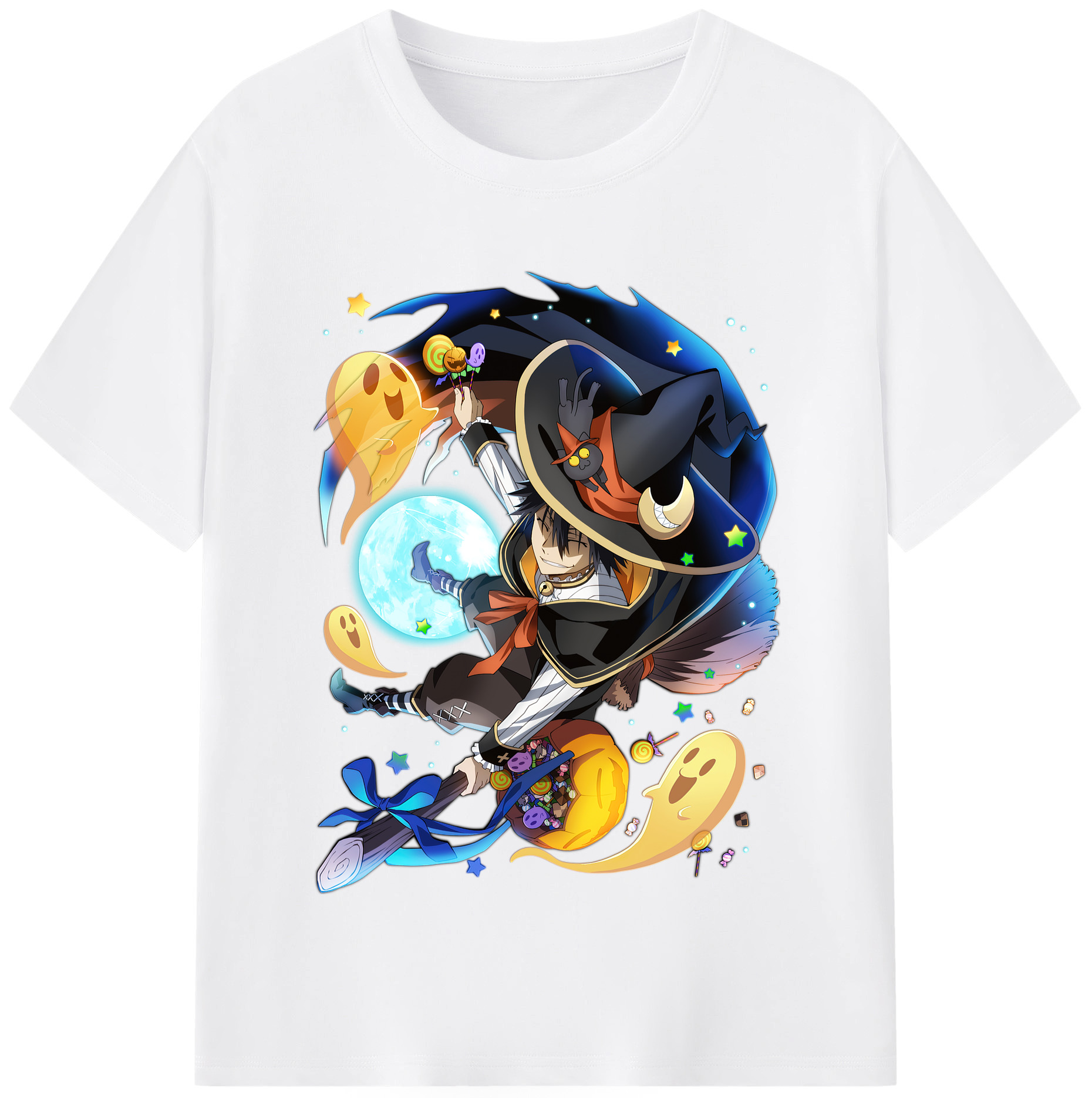 （画像用） 文豪ストレイドッグス Bungo Stray Dogs 綿100％半袖Tシャツ（フロントプリント）
