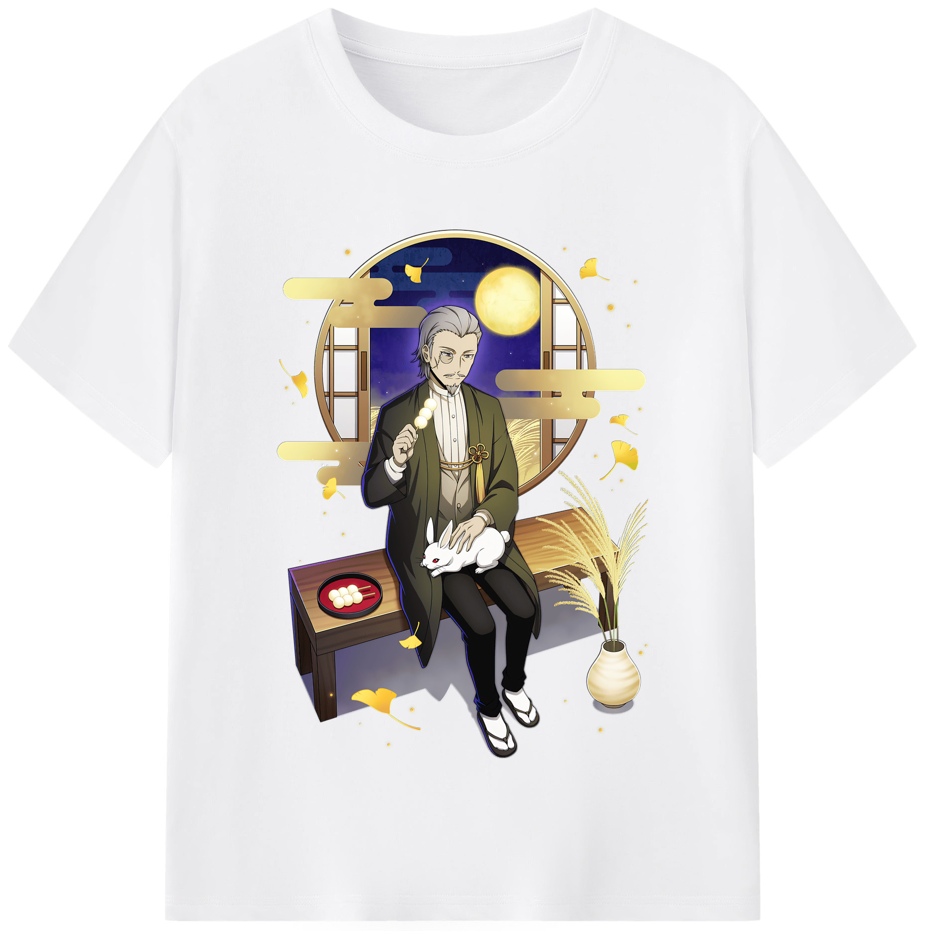（画像用） 文豪ストレイドッグス Bungo Stray Dogs 綿100％半袖Tシャツ（フロントプリント）