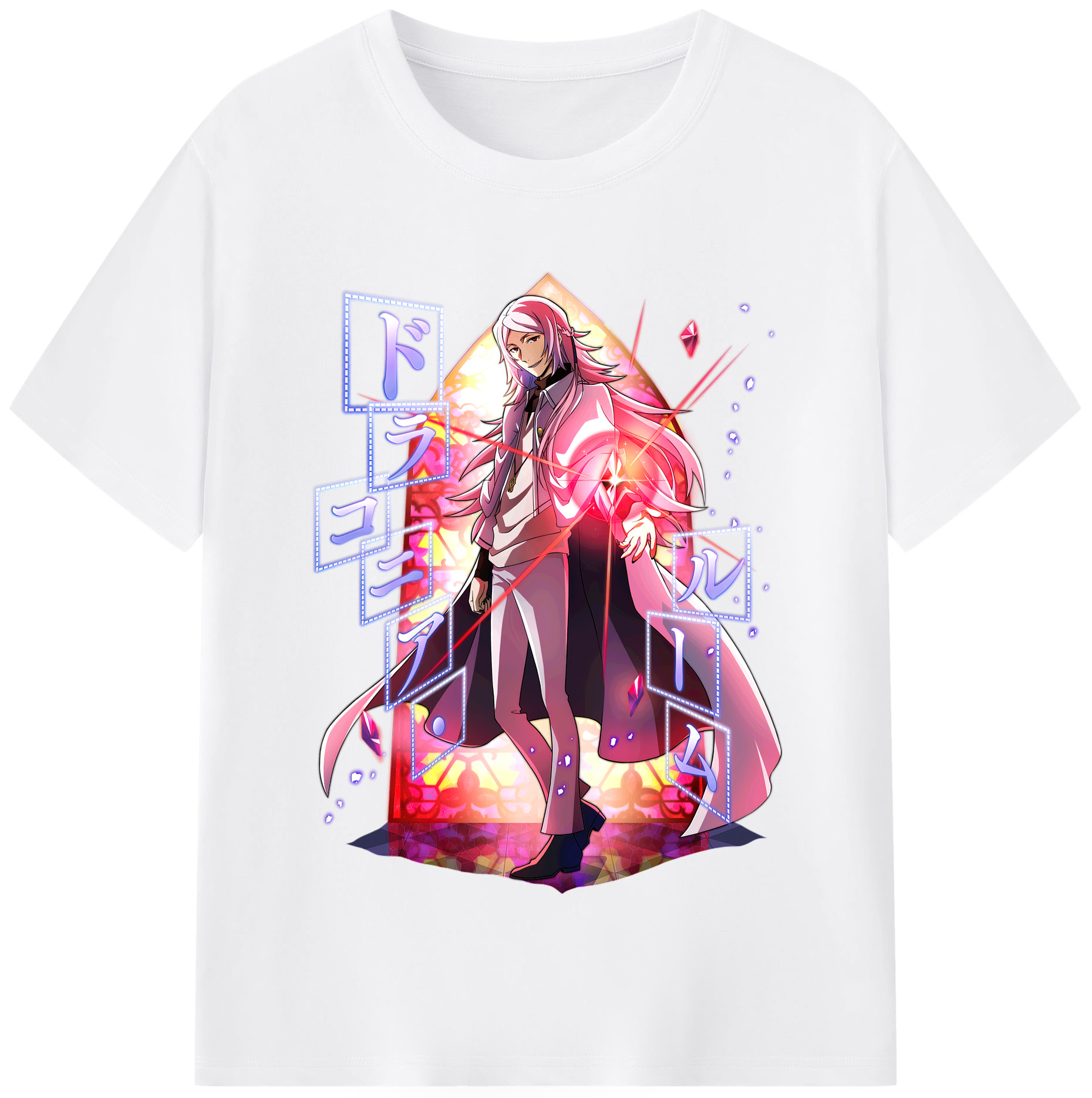 （画像用） 文豪ストレイドッグス Bungo Stray Dogs 綿100％半袖Tシャツ（フロントプリント）