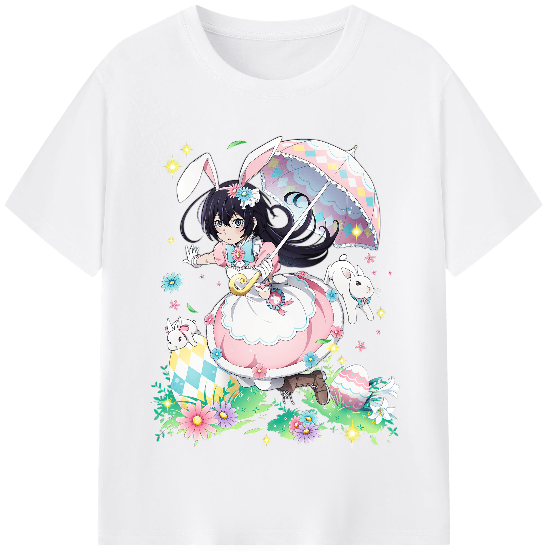 （画像用） 文豪ストレイドッグス Bungo Stray Dogs 綿100％半袖Tシャツ（フロントプリント）