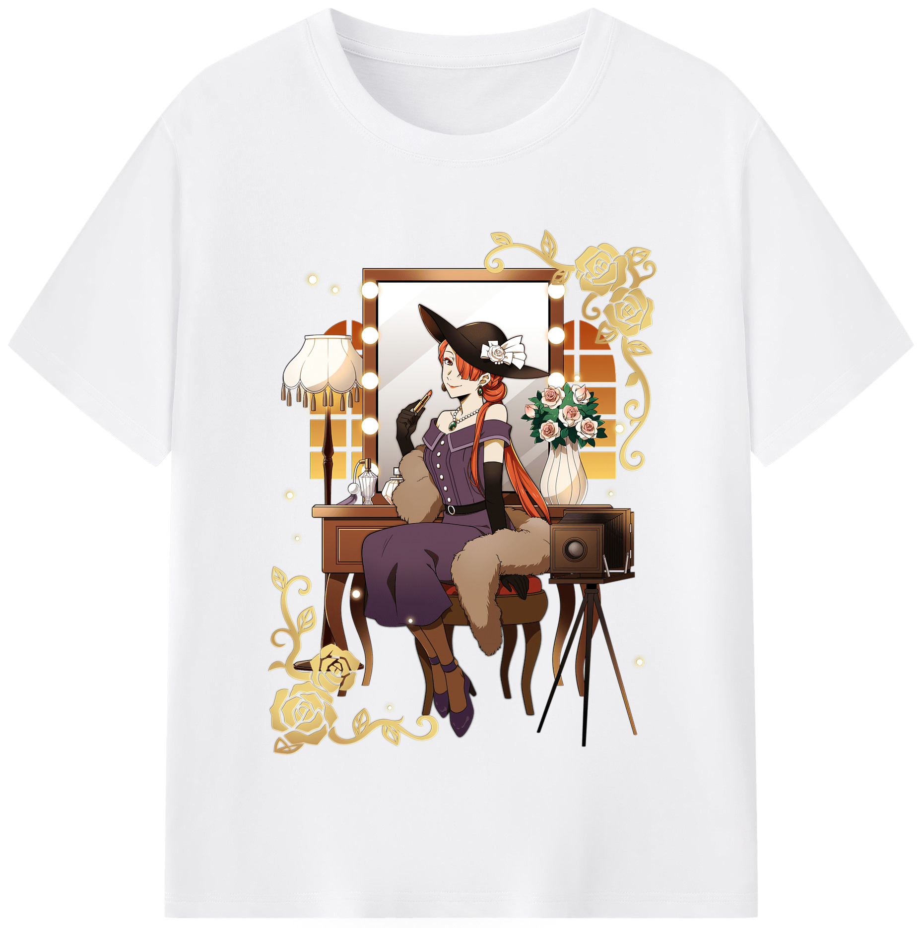 （画像用） 文豪ストレイドッグス Bungo Stray Dogs 綿100％半袖Tシャツ（フロントプリント）