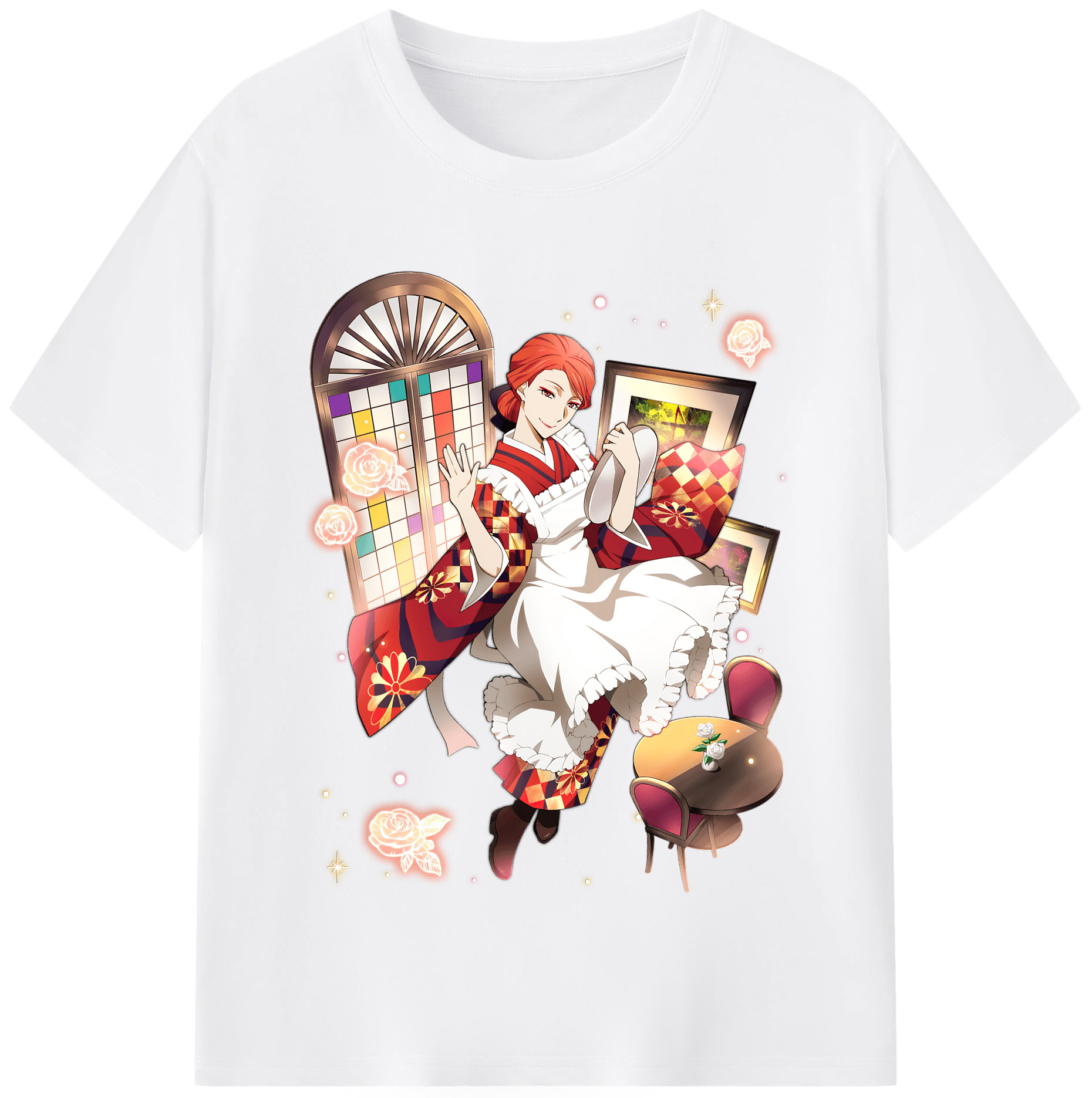 （画像用） 文豪ストレイドッグス Bungo Stray Dogs 綿100％半袖Tシャツ（フロントプリント）
