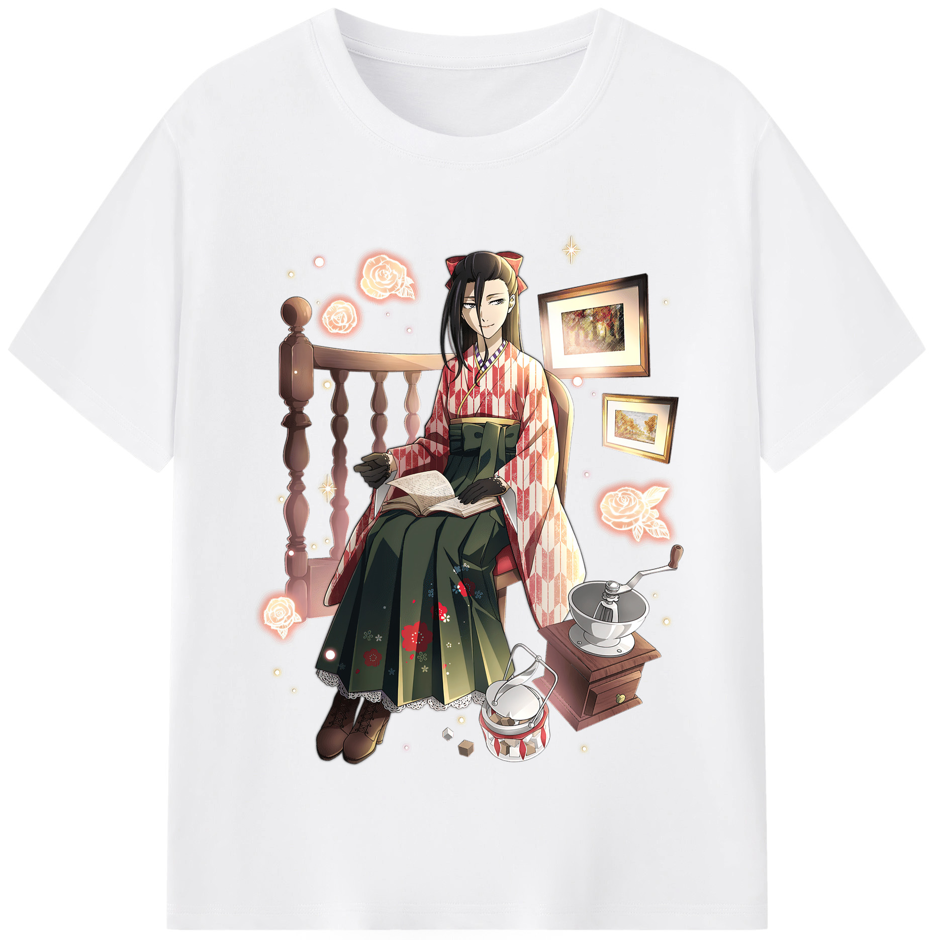 （画像用） 文豪ストレイドッグス Bungo Stray Dogs 綿100％半袖Tシャツ（フロントプリント）