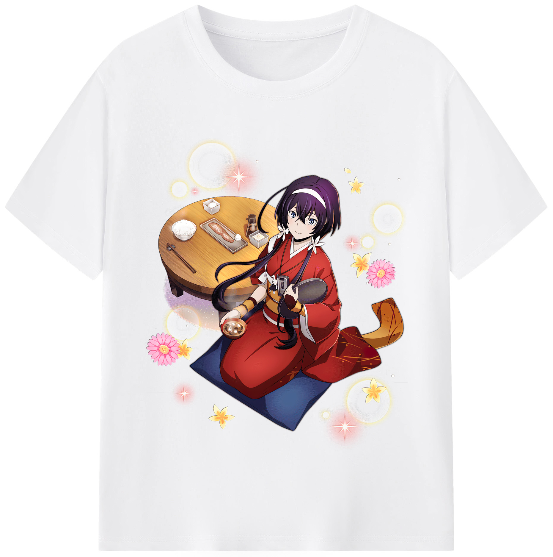 （画像用） 文豪ストレイドッグス Bungo Stray Dogs 綿100％半袖Tシャツ（フロントプリント）