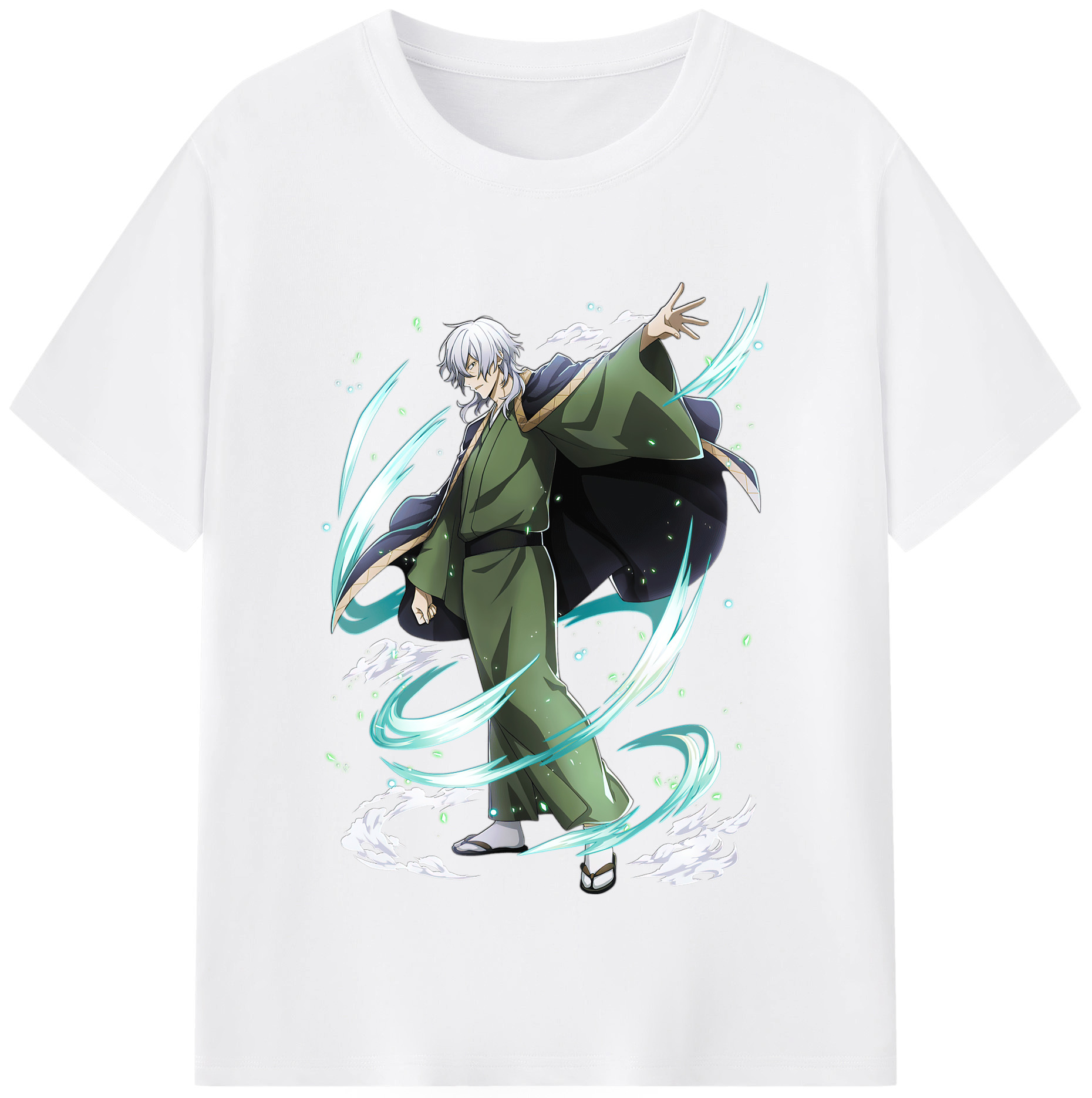 （画像用） 文豪ストレイドッグス Bungo Stray Dogs 綿100％半袖Tシャツ（フロントプリント）