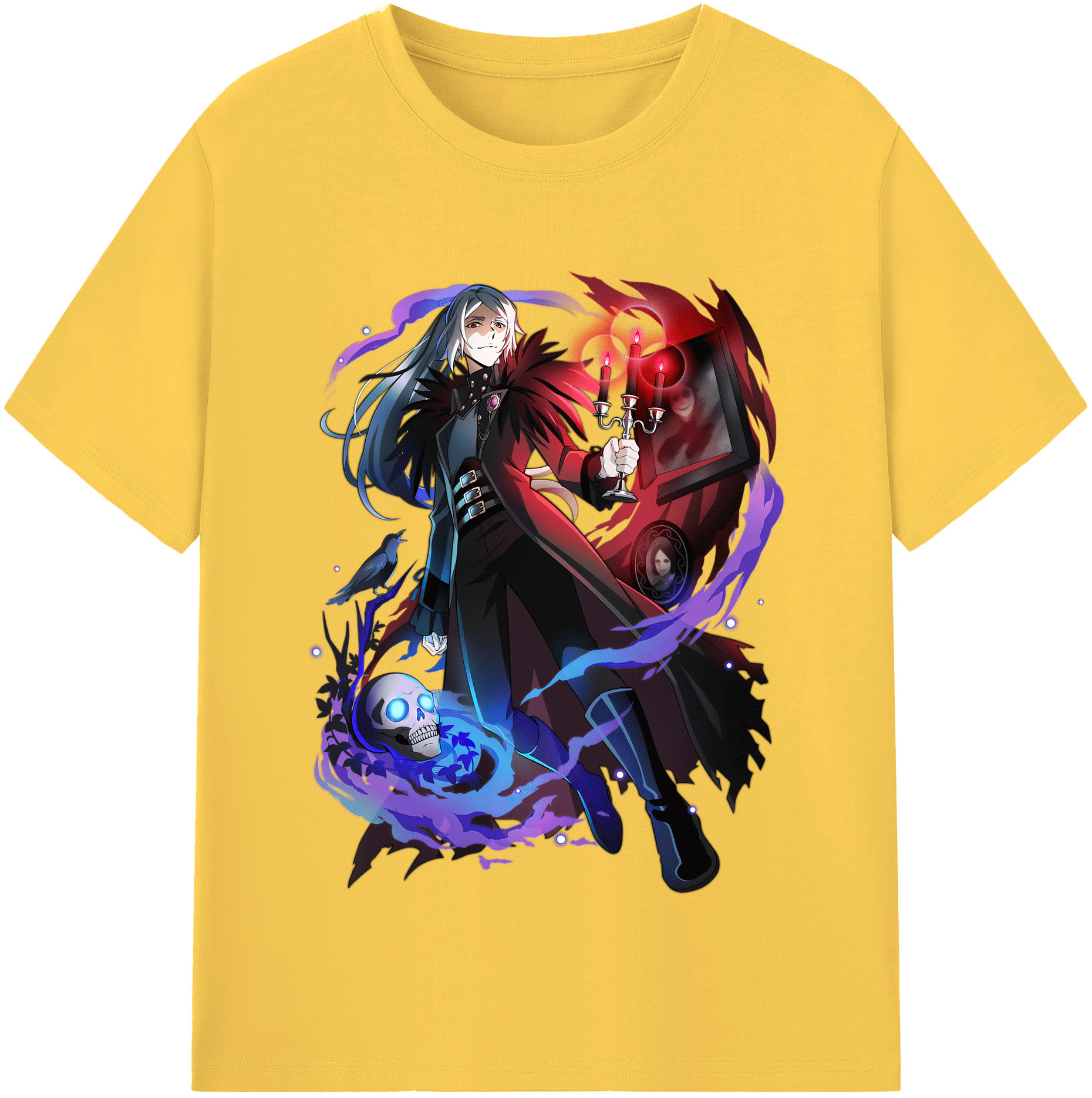 （画像用） 文豪ストレイドッグス Bungo Stray Dogs 綿100％半袖Tシャツ（フロントプリント）